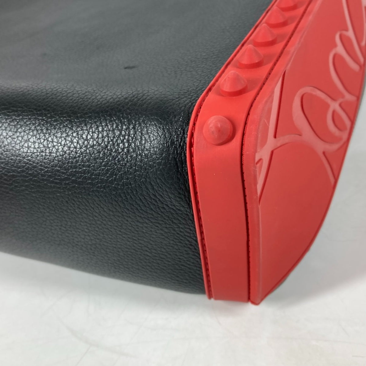 Christian Louboutin Black Leather Backpack (Pre-Owned)