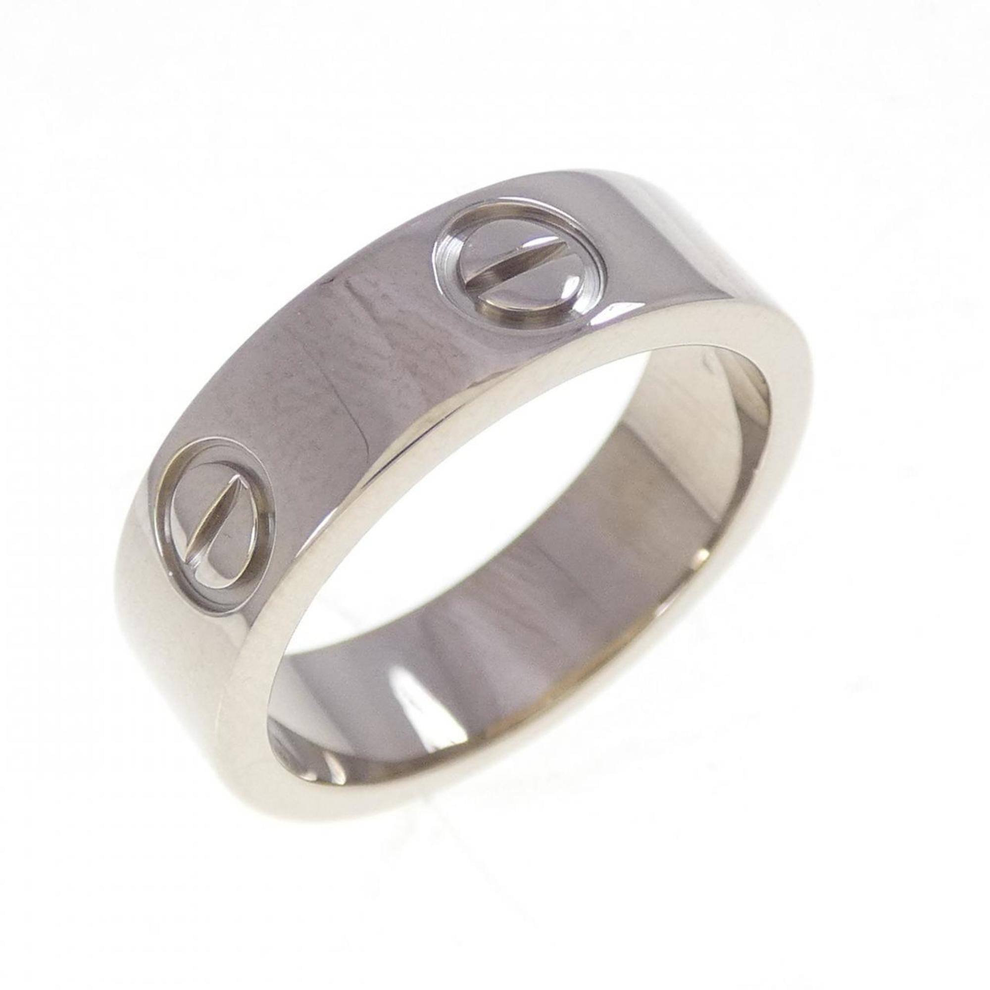 Cartier Love White Gold (18K) Band Ring (Pre-Owned)