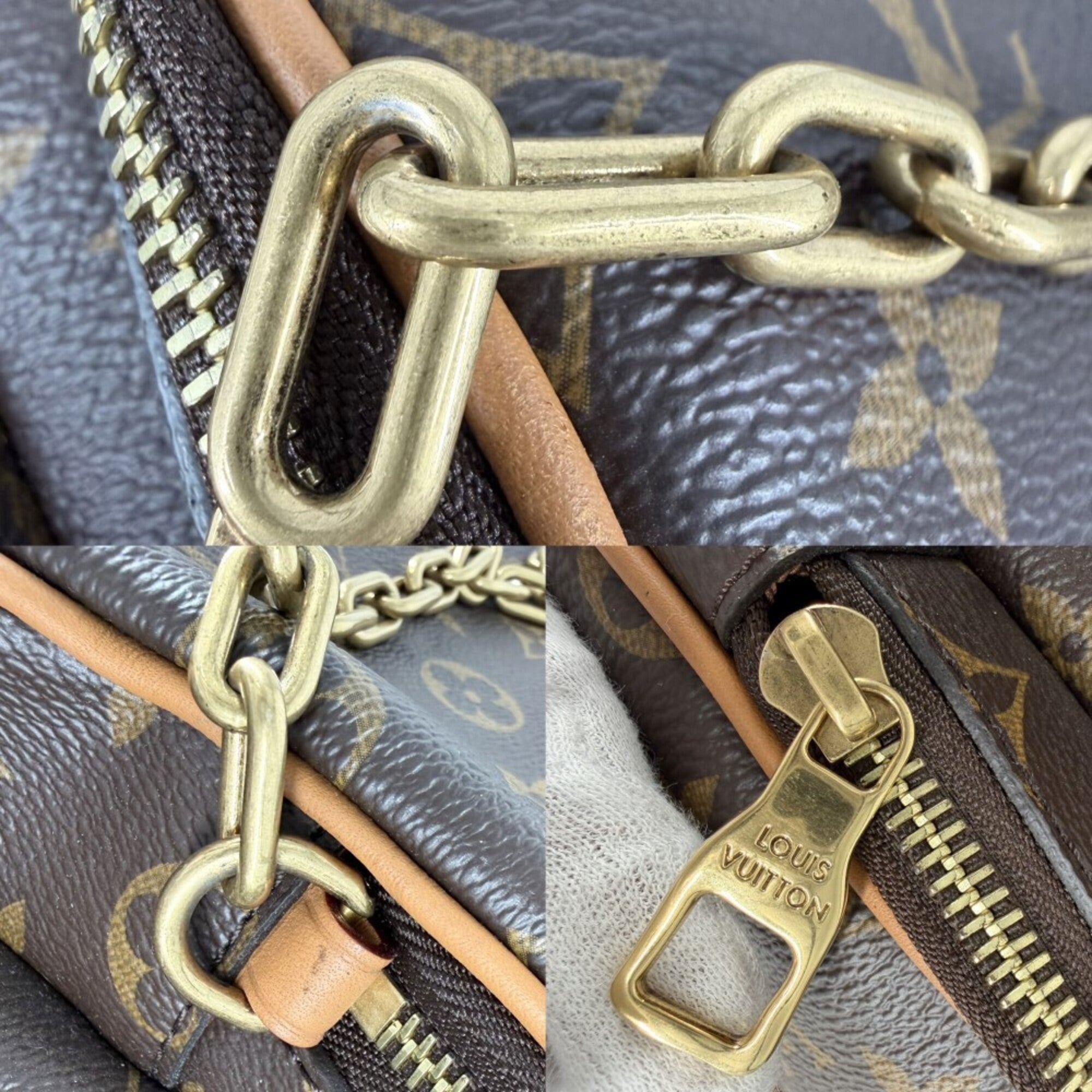 Louis Vuitton Brown Monogram Backpack (Pre-Owned)