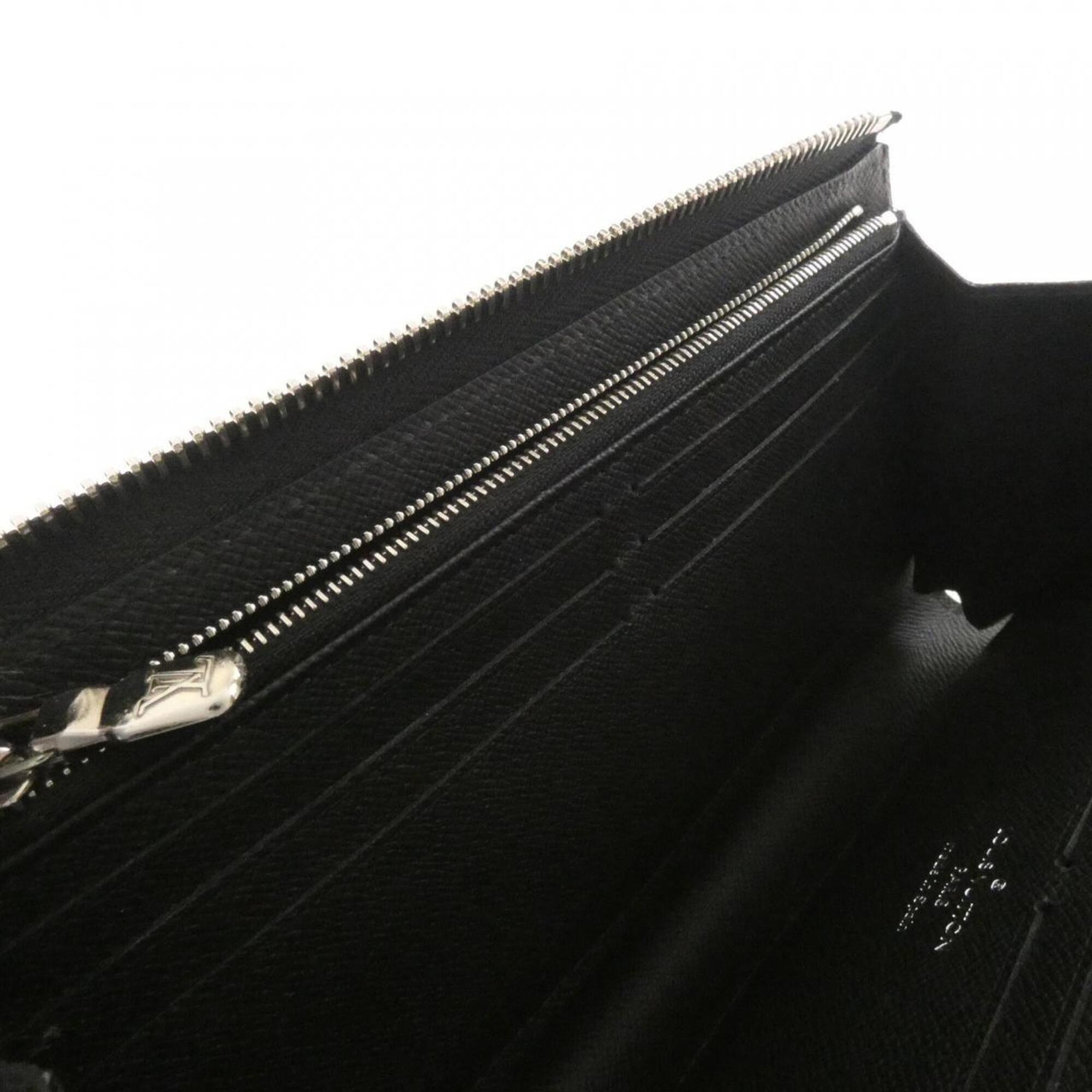 Louis Vuitton Graphite Coated Canvas Long Wallet (Bi-Fold) (Pre-Owned)