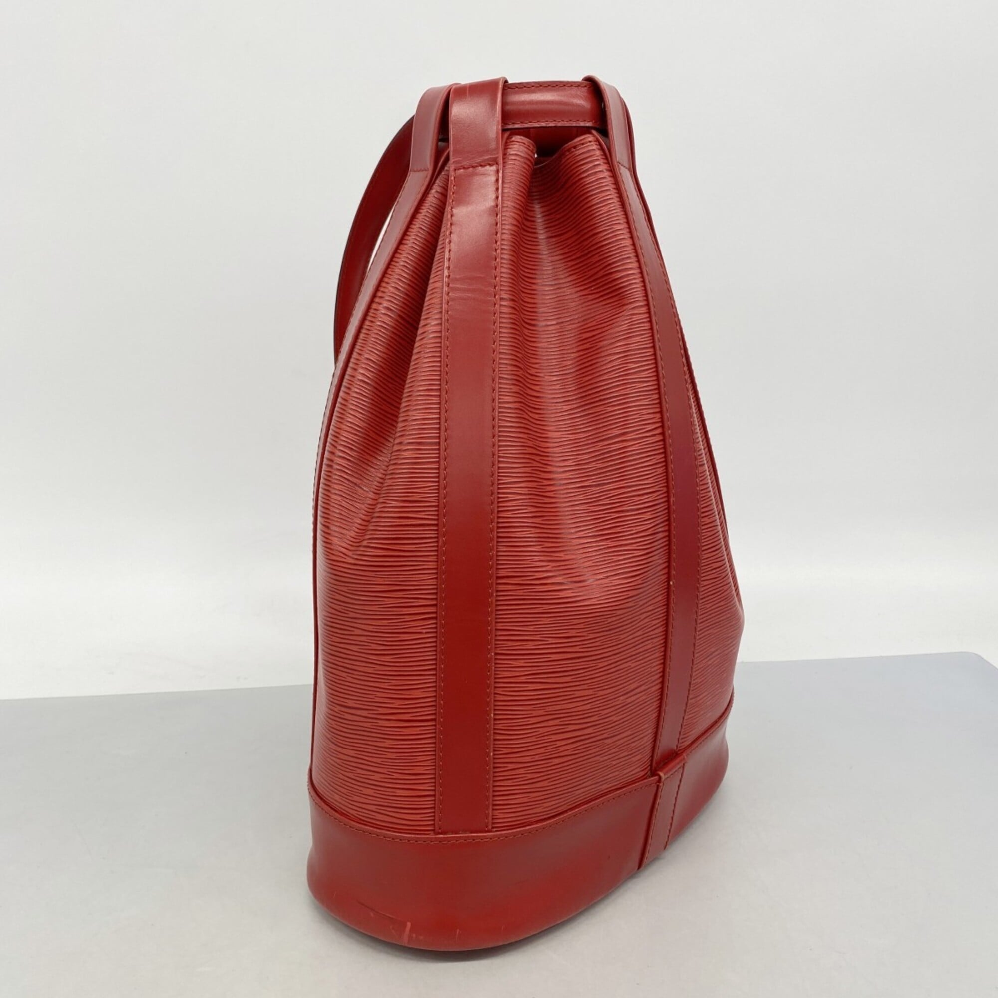Louis Vuitton Castilian Red Shoulder Bag (Pre-Owned)