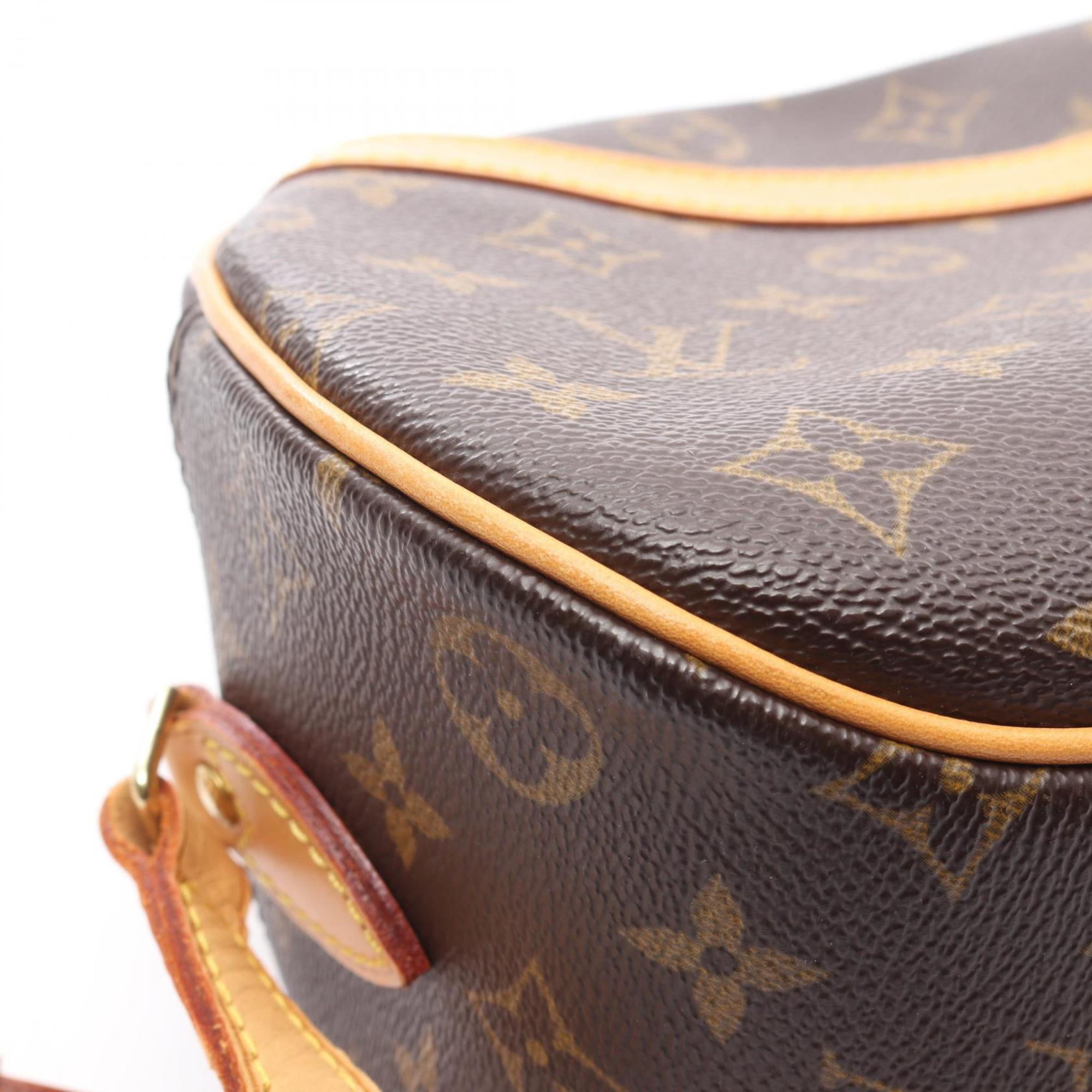 Louis Vuitton Brown Coated Canvas Monogram Pvc Leather Shoulder Bag (Pre-Owned)