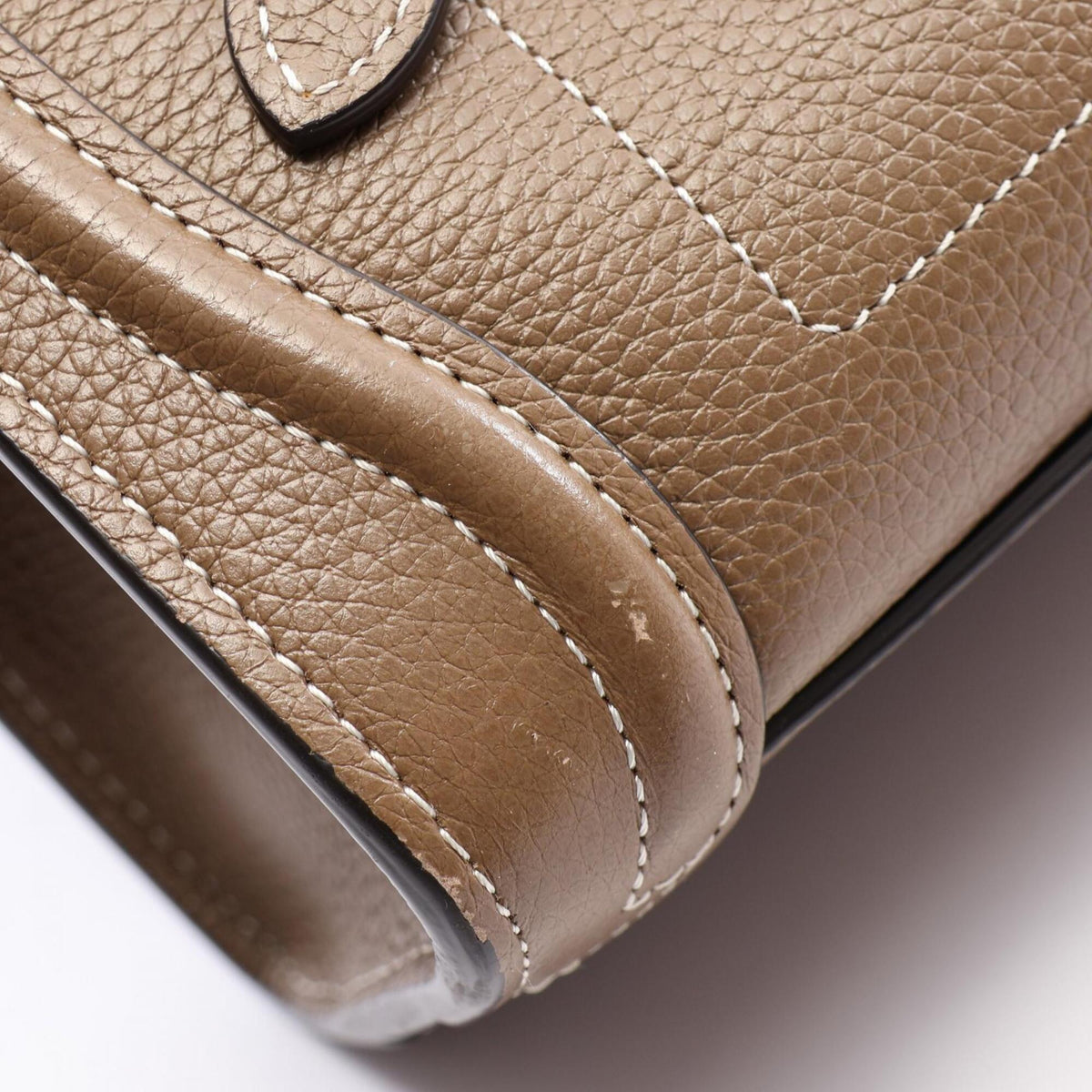 Celine Gray Leather Handbag (Pre-Owned)
