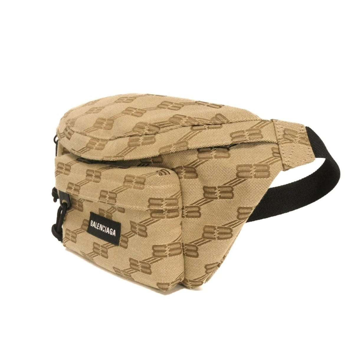 Balenciaga Beige Cotton Canvas Sling Bag (Pre-Owned)
