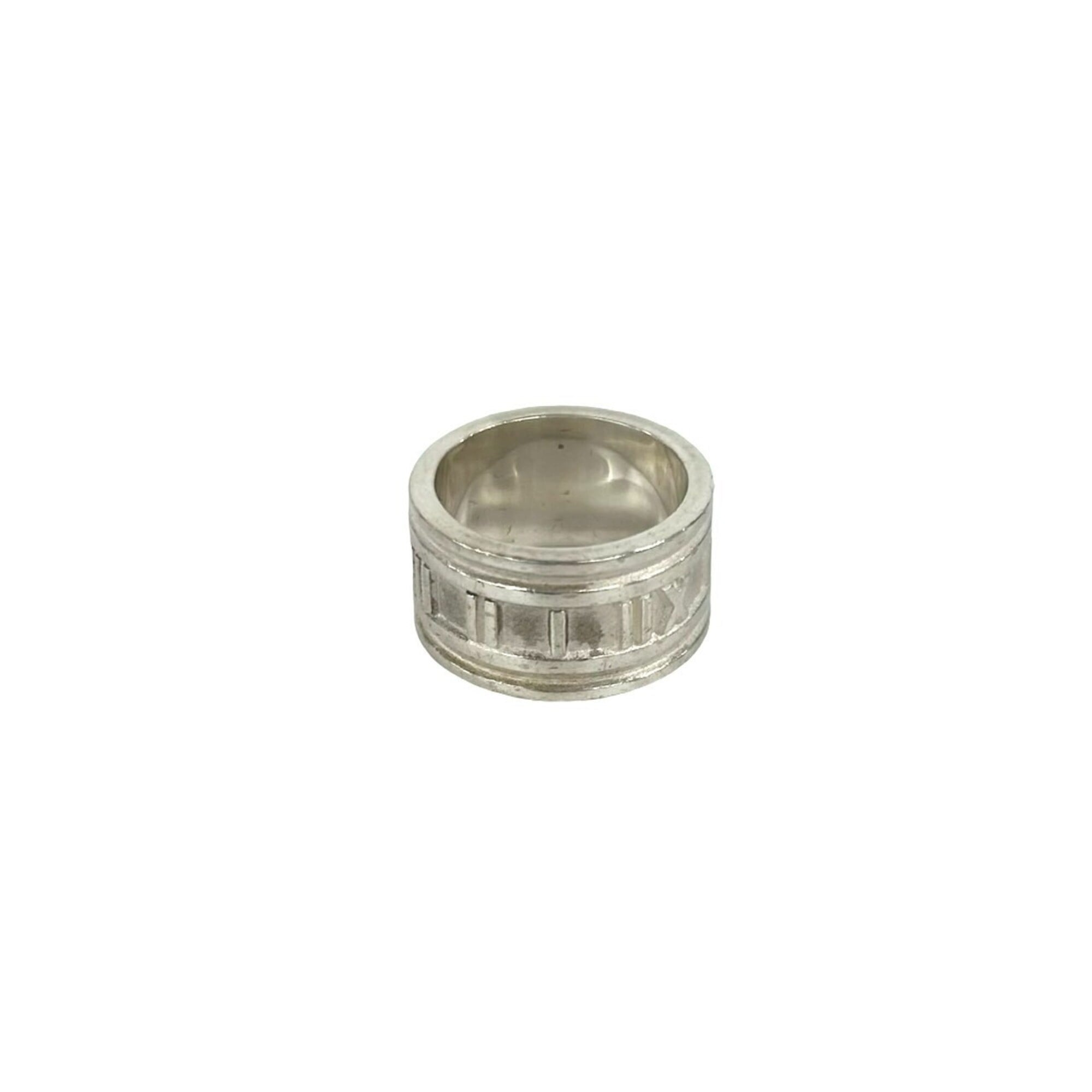 Tiffany Silver Silver 925 Band Ring (Pre-Owned)