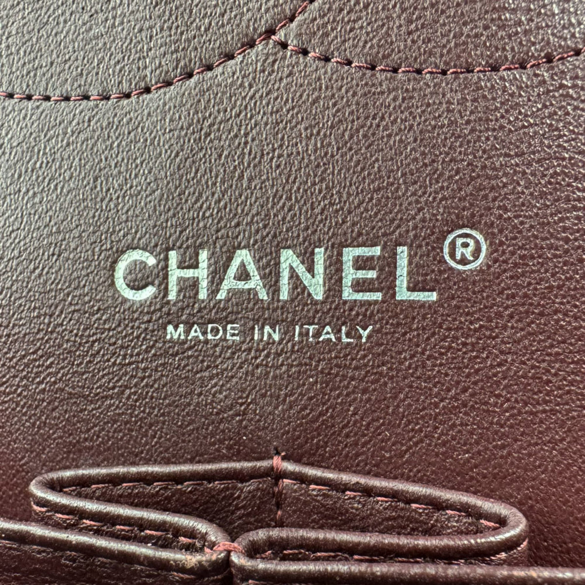Chanel Black Grained Calfskin Shoulder Bag (Pre-Owned)