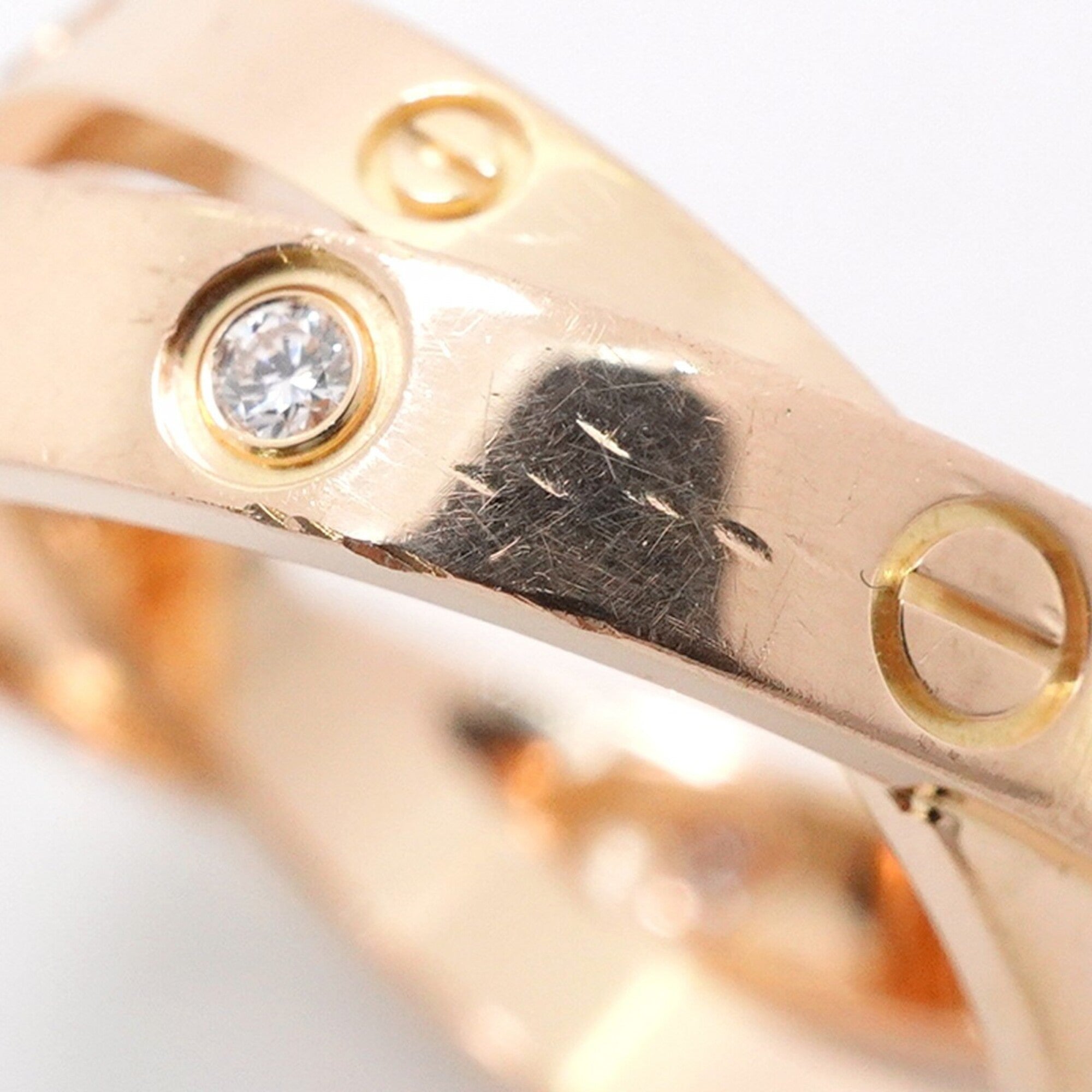 Cartier Pink Gold (18K) Band Ring (Pre-Owned)