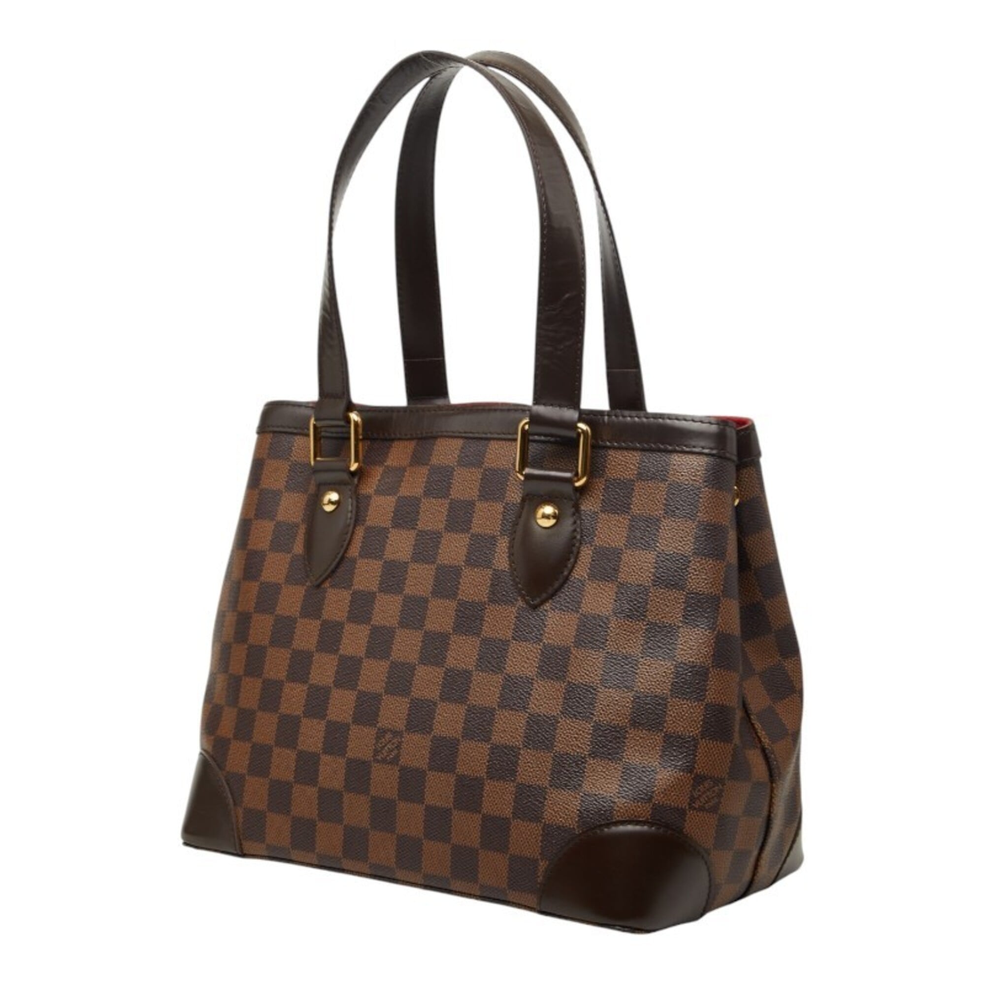 Louis Vuitton Brown Pvc Leather Handbag Tote Bag (Pre-Owned)
