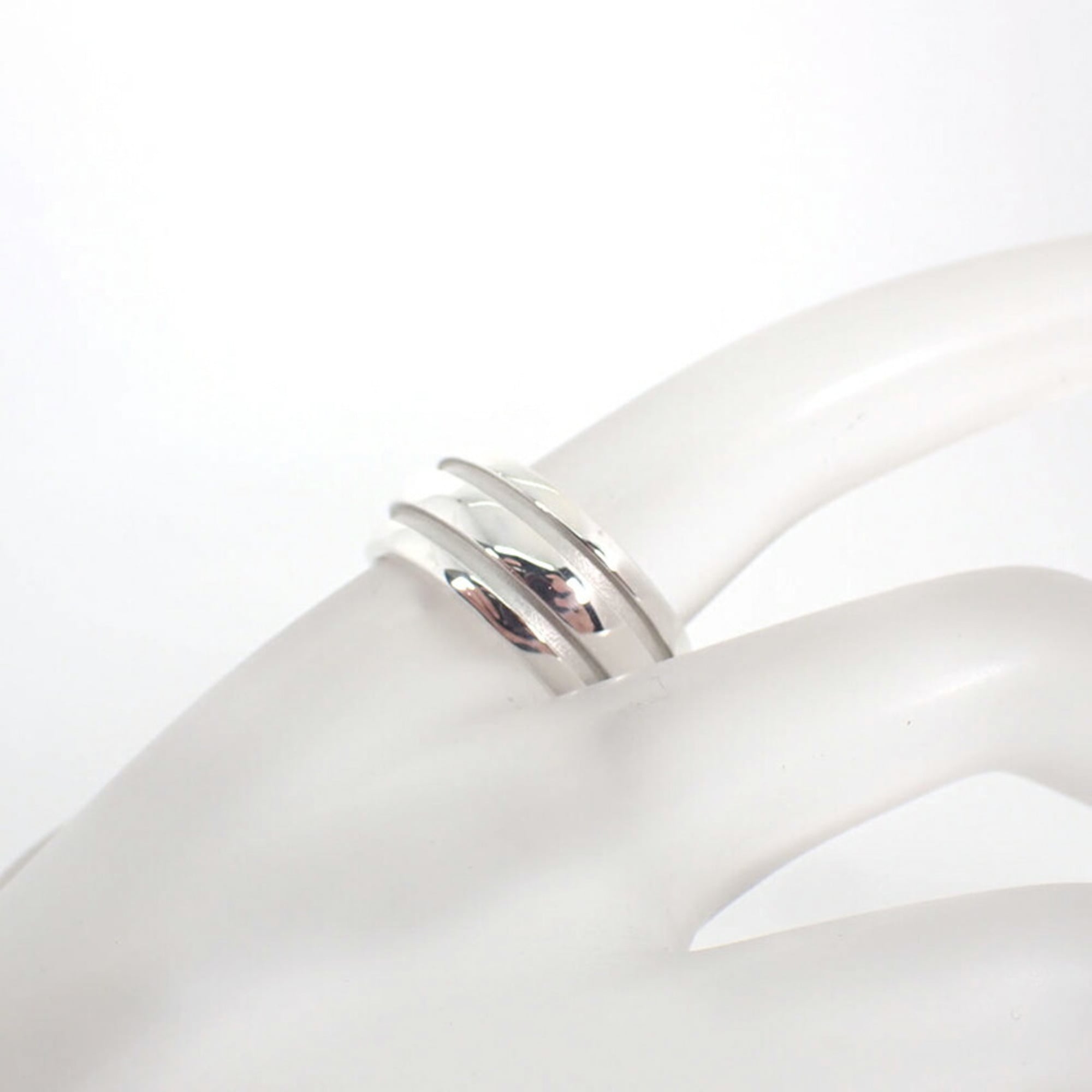 Tiffany Sterling Silver 925 Band Ring (Pre-Owned)