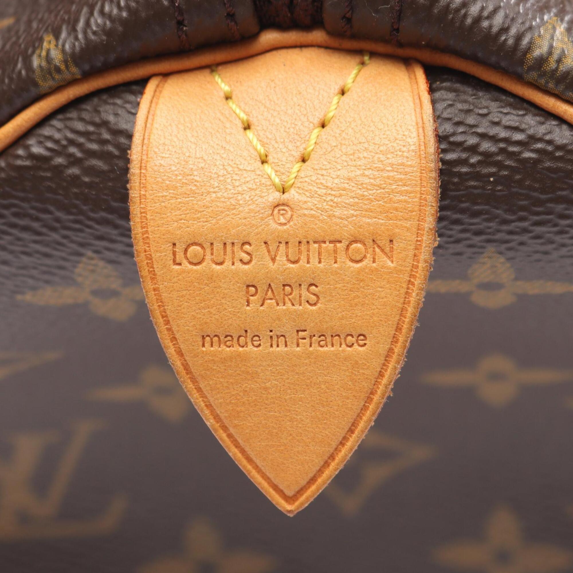 Louis Vuitton Brown Pvc Leather Handbag (Pre-Owned)