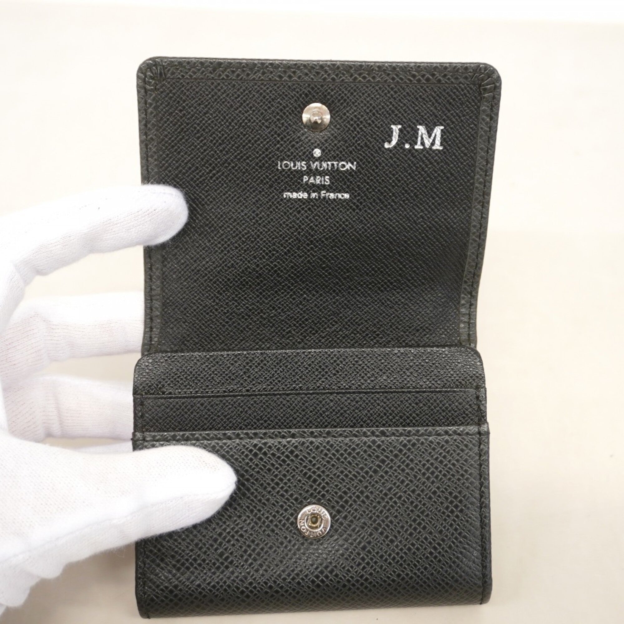 Louis Vuitton Ardoise Coin Purse/Coin Case (Pre-Owned)
