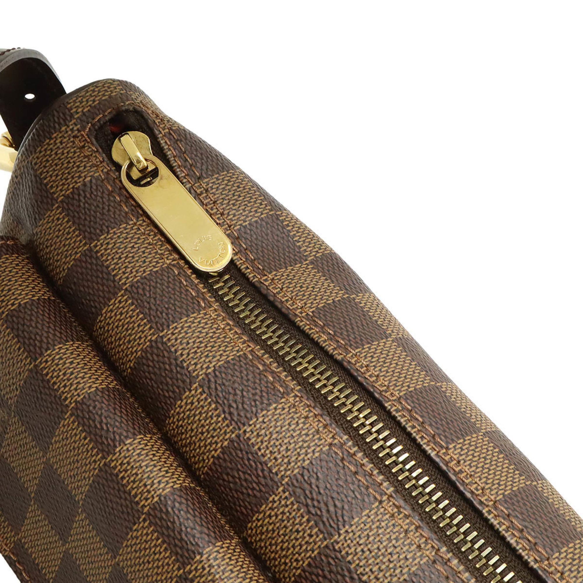 Louis Vuitton Brown Damier Canvas Pvc Shoulder Bag (Pre-Owned)