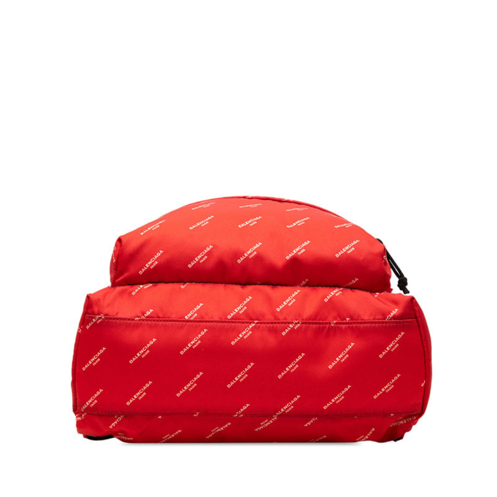 Balenciaga Red Color Nylon Backpack (Pre-Owned)