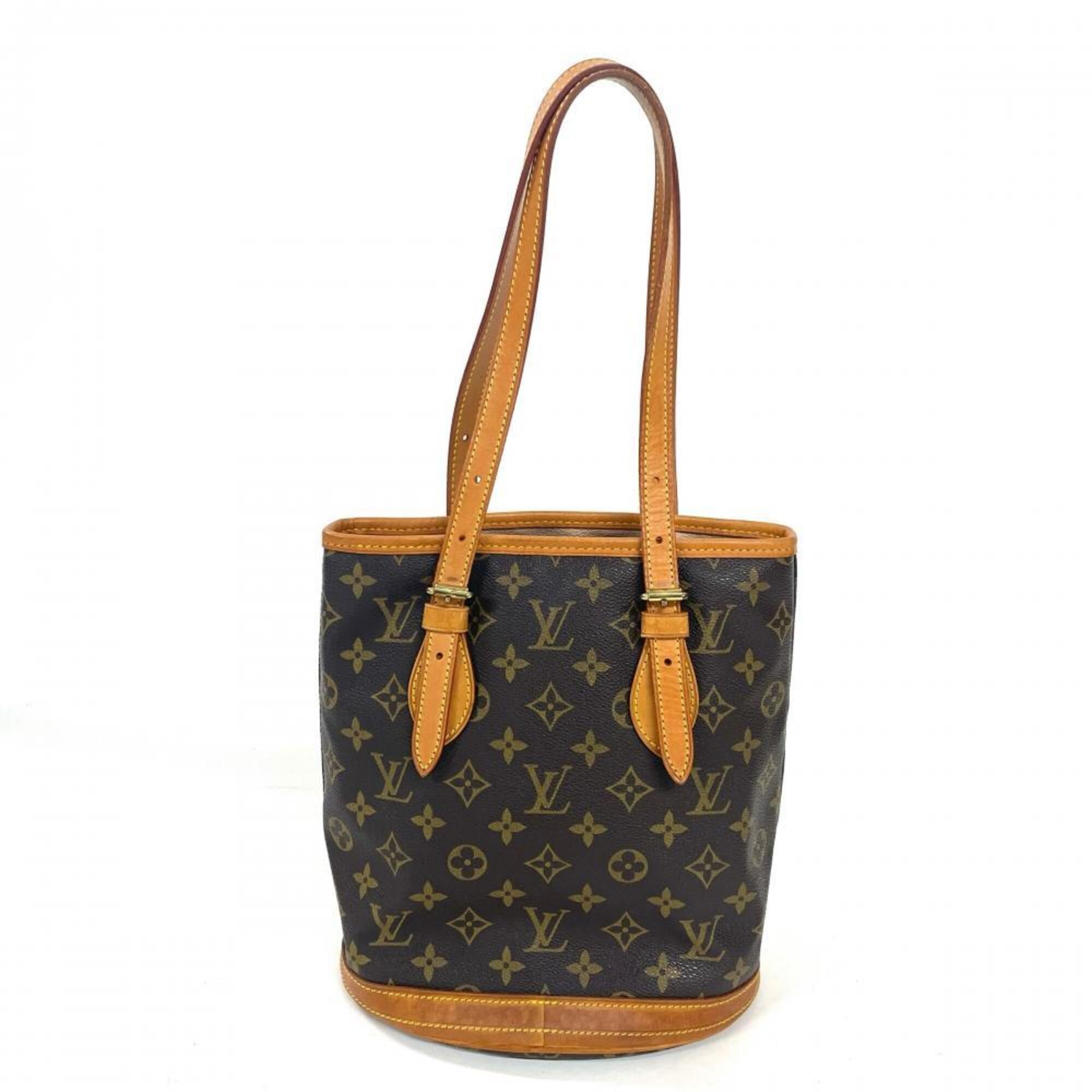 Louis Vuitton Brown Monogram Canvas Tote Bag (Pre-Owned)