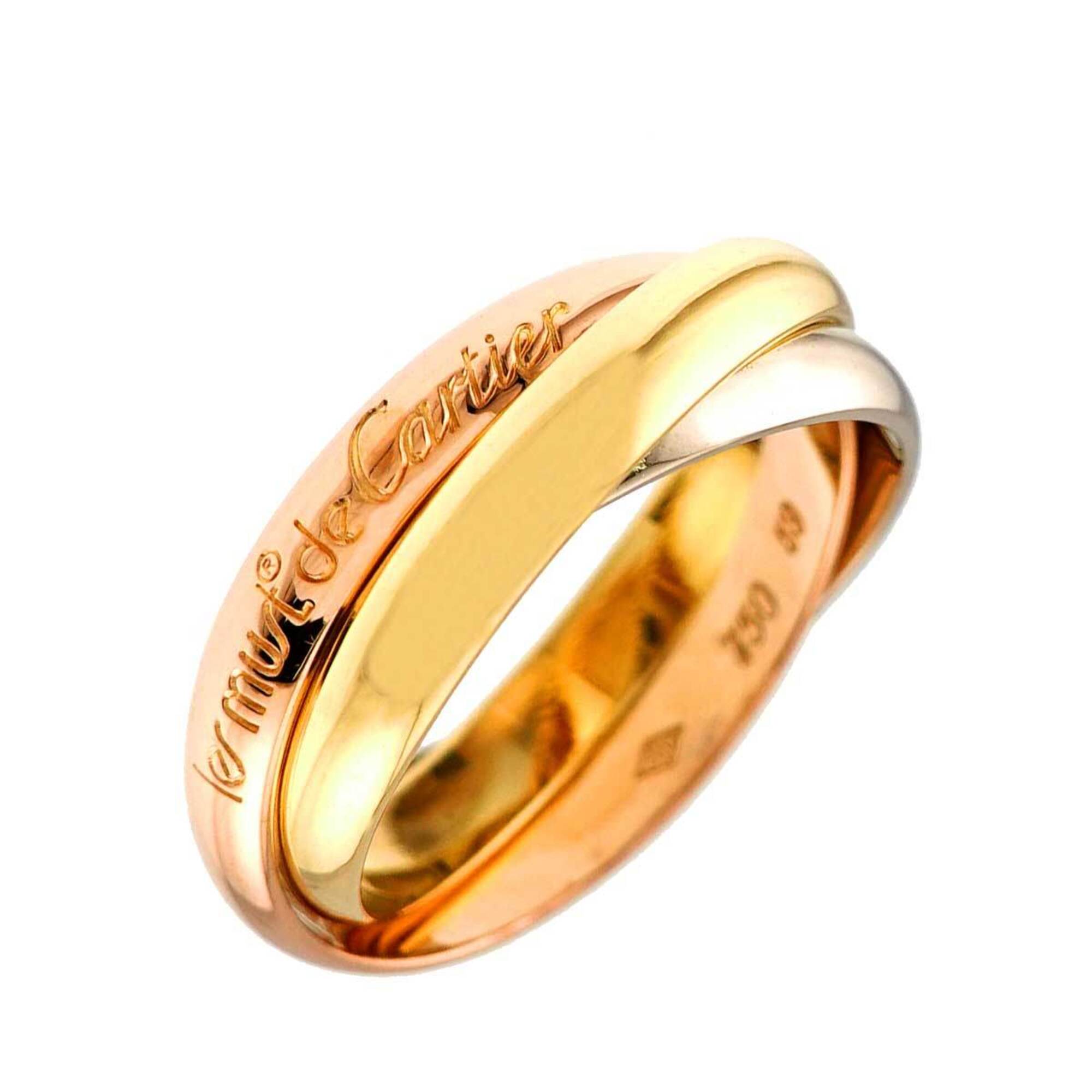 Cartier Yellow Gold (18K) Pink Gold (18K) White Gold (18K) Band Ring (Pre-Owned)