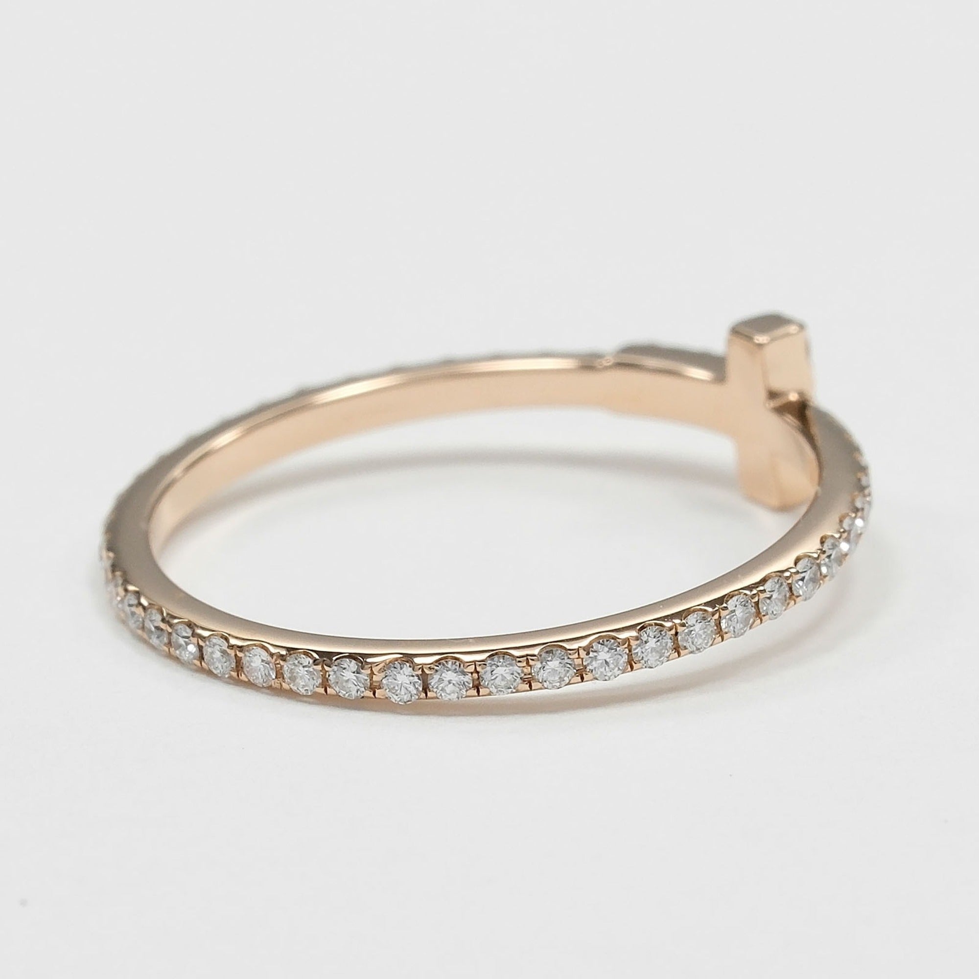 Tiffany Pink Gold Pink Gold (18K) Band Ring (Pre-Owned)