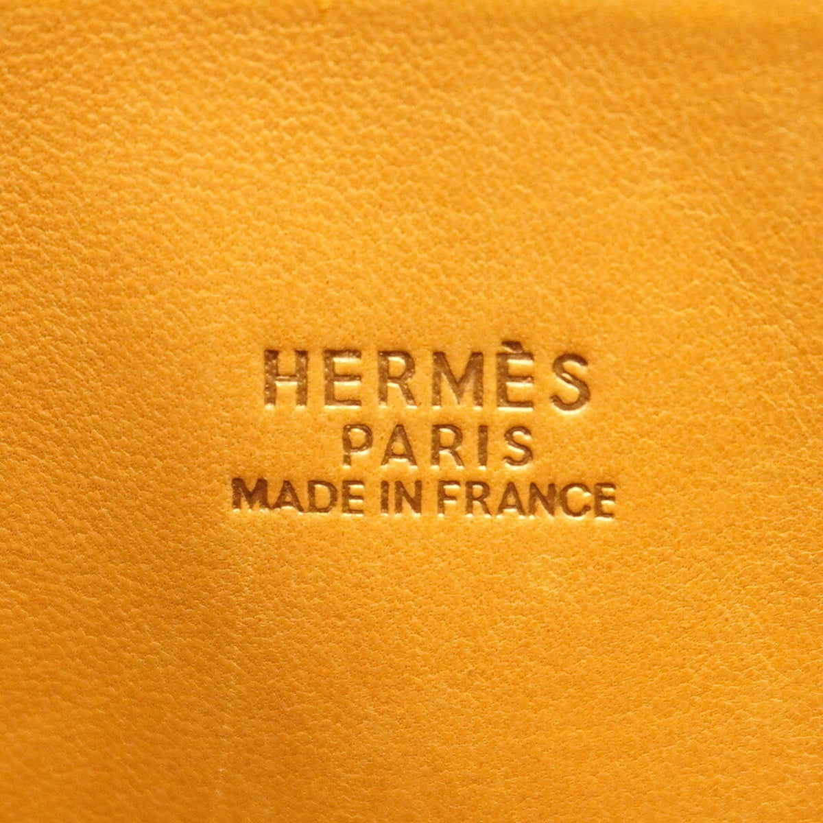 Hermes Natural Toile Jean Barenia Leather Handbag (Pre-Owned)