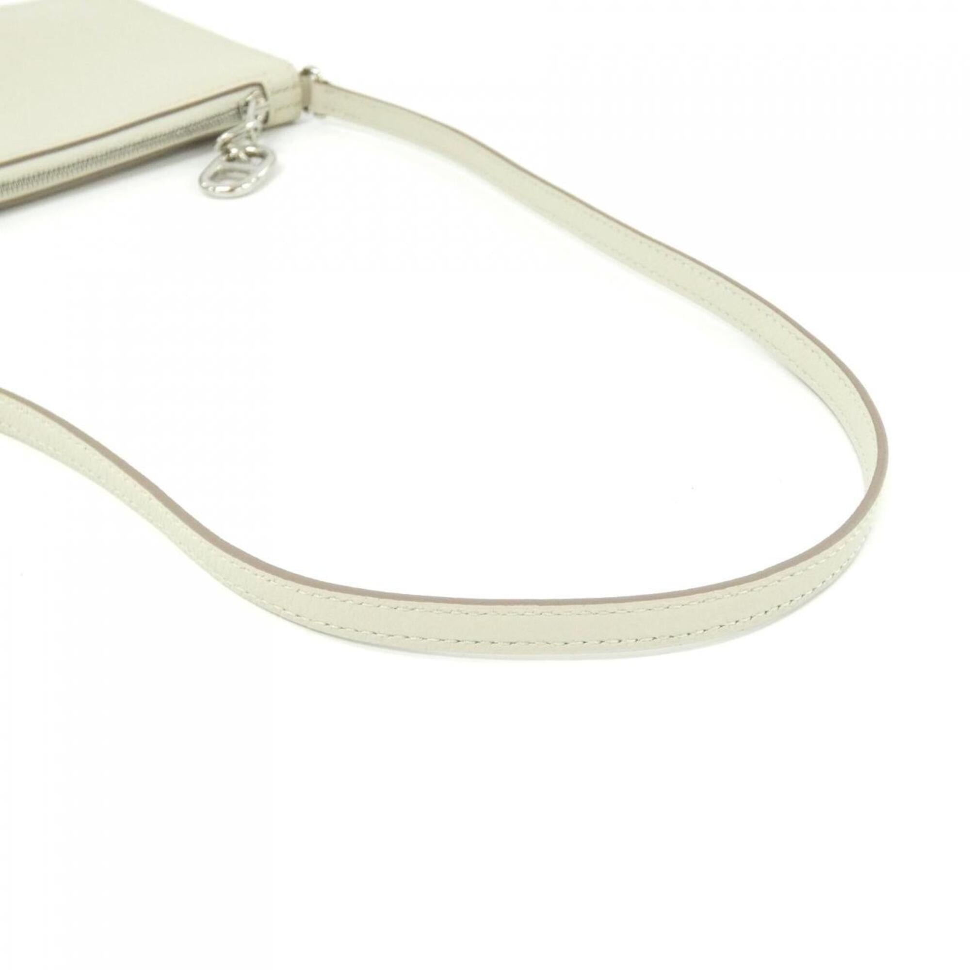 Hermes White Handbag Pouch (Pre-Owned)