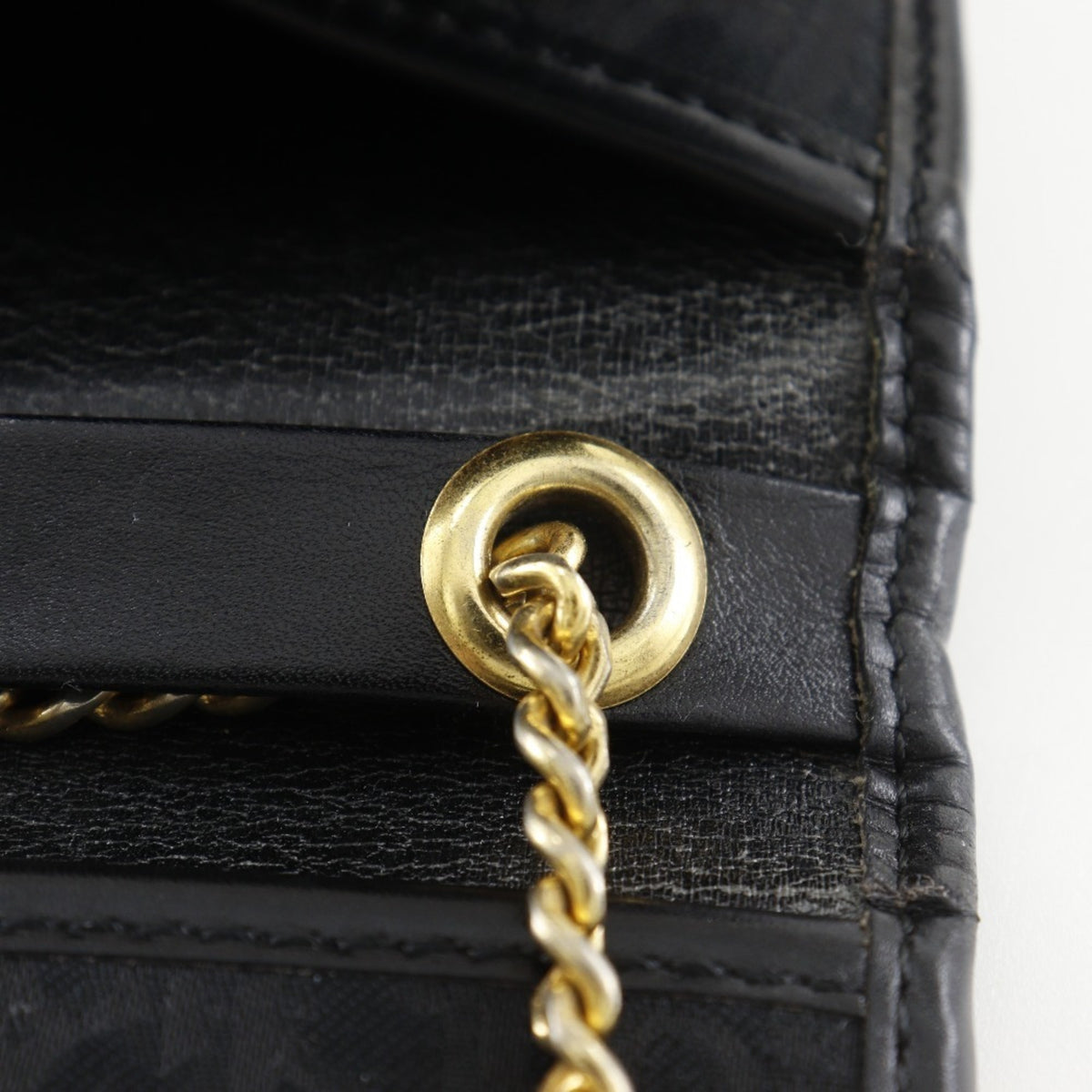 Christian Dior Black Canvas Shoulder Bag (Pre-Owned)