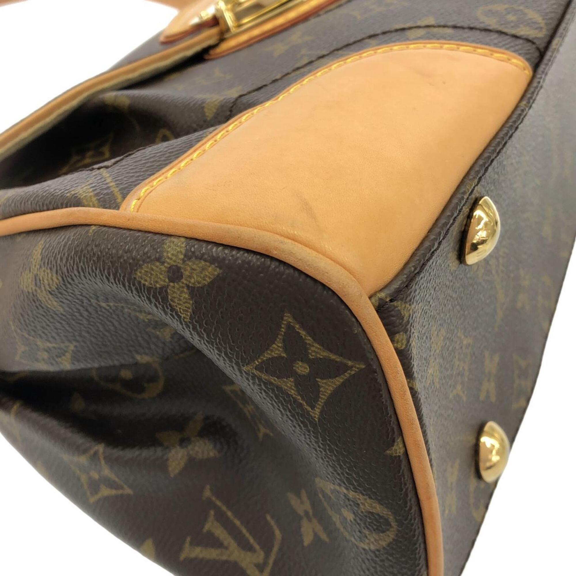 Louis Vuitton Brown Coated Canvas Shoulder Bag (Pre-Owned)