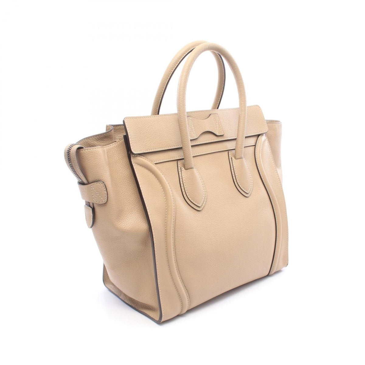Celine Beige Leather Handbag (Pre-Owned)