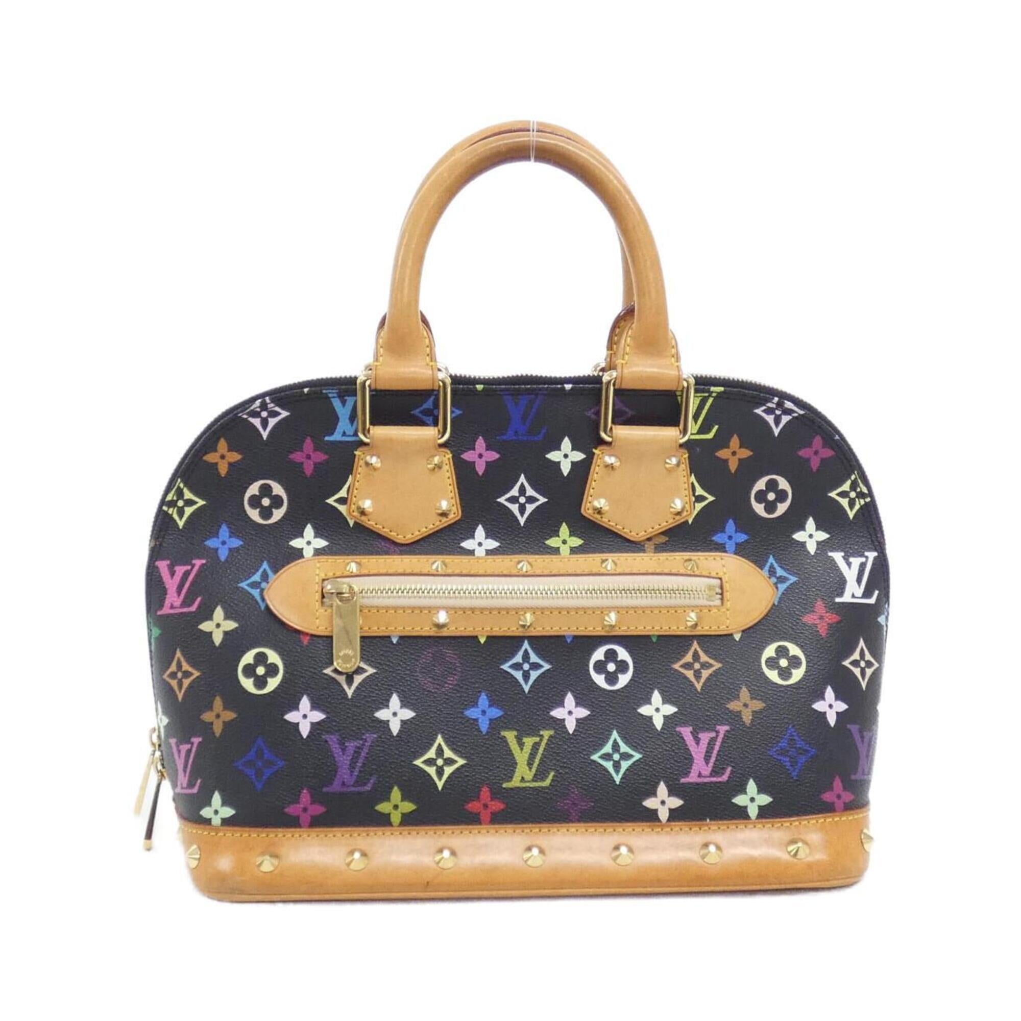 Louis Vuitton Monogram Multicolore Black Coated Canvas Handbag (Pre-Owned)