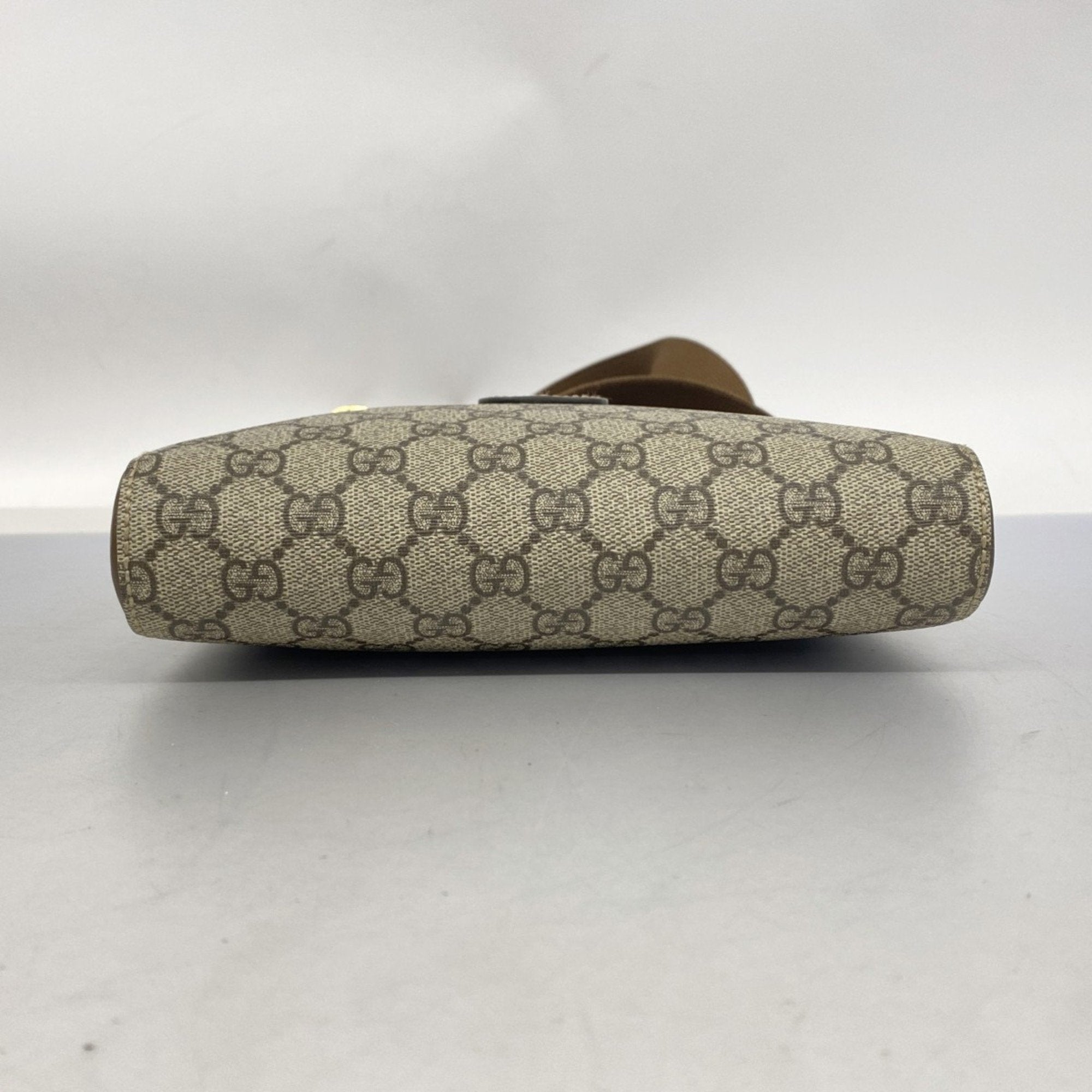 Gucci Brown Pvc Shoulder Bag (Pre-Owned)