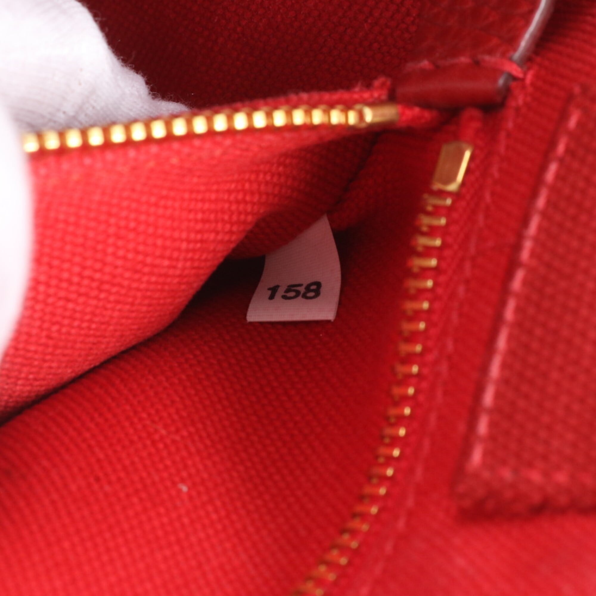 Prada Red Color Handbag Shoulder Bag Tote Bag (Pre-Owned)