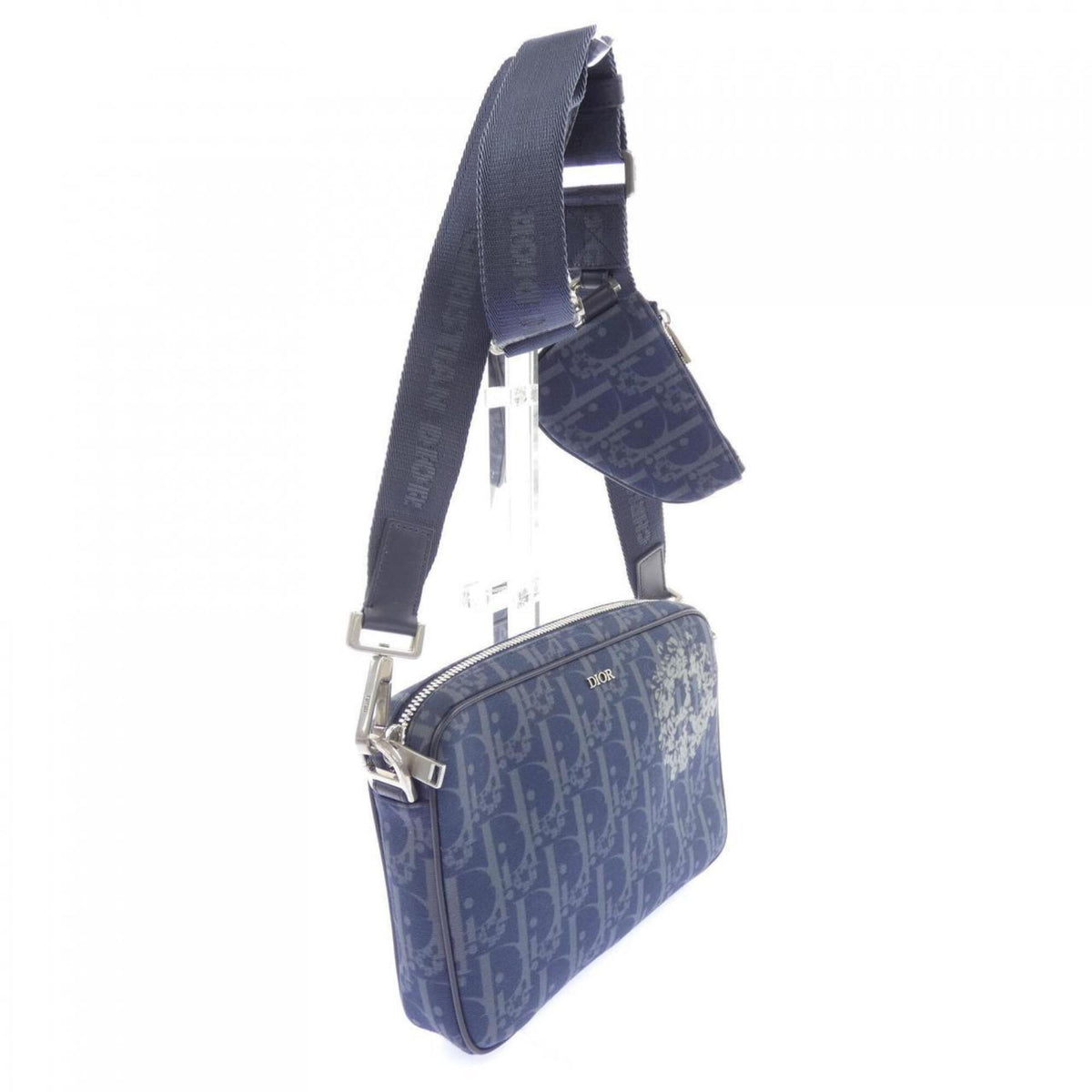 Christian Dior Blue Handbag Pouch (Pre-Owned)