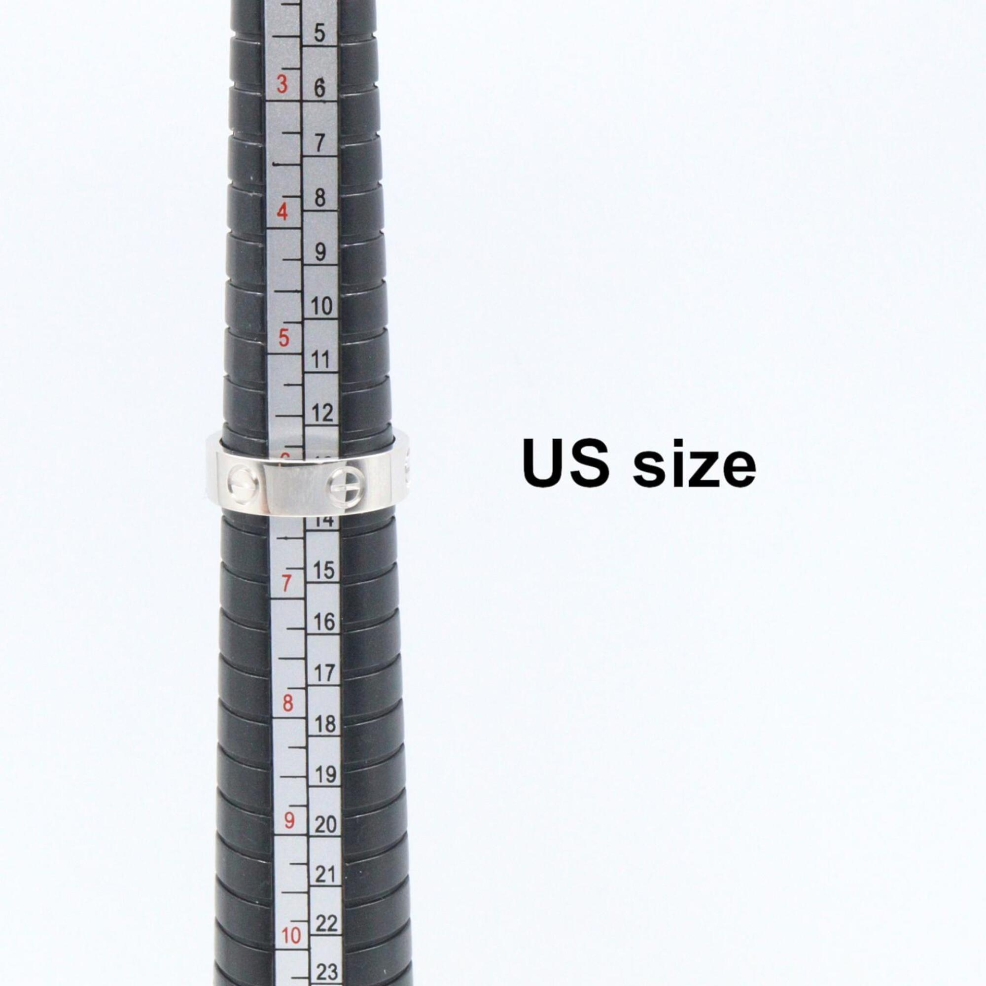 Cartier White Gold White Gold (18K) Band Ring (Pre-Owned)