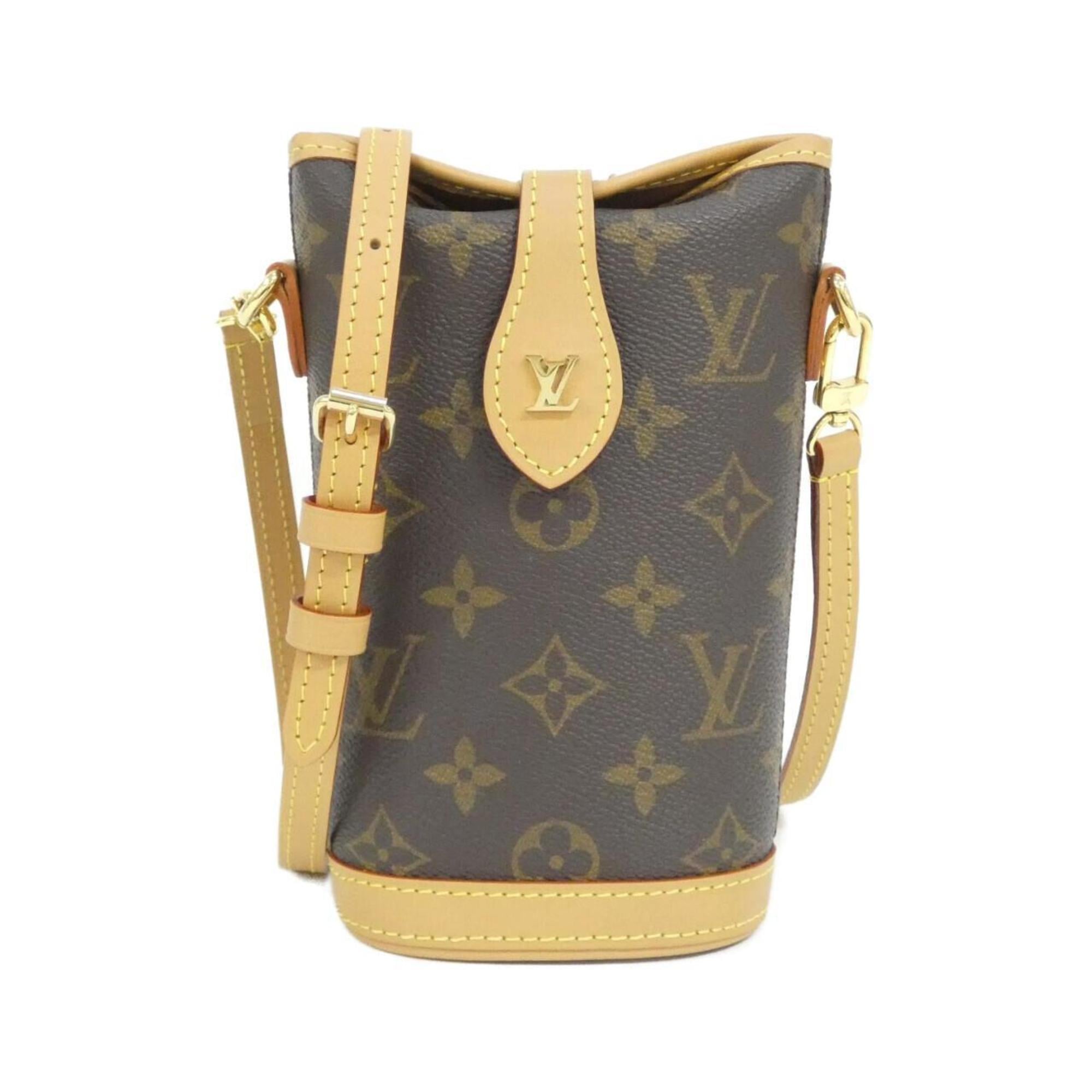 Louis Vuitton Brown Coated Canvas Handbag (Pre-Owned)