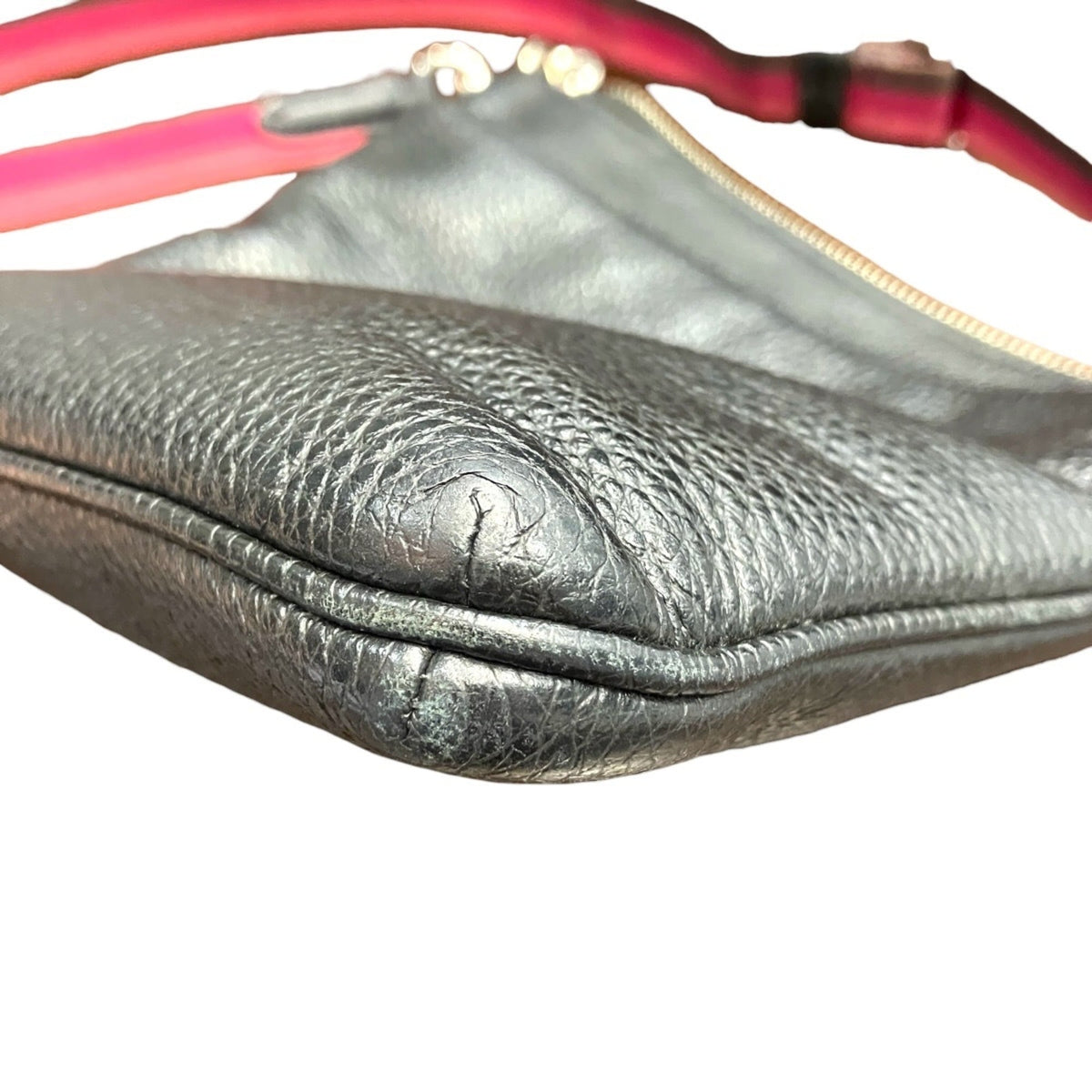Coach Black Leather Shoulder Bag (Pre-Owned)