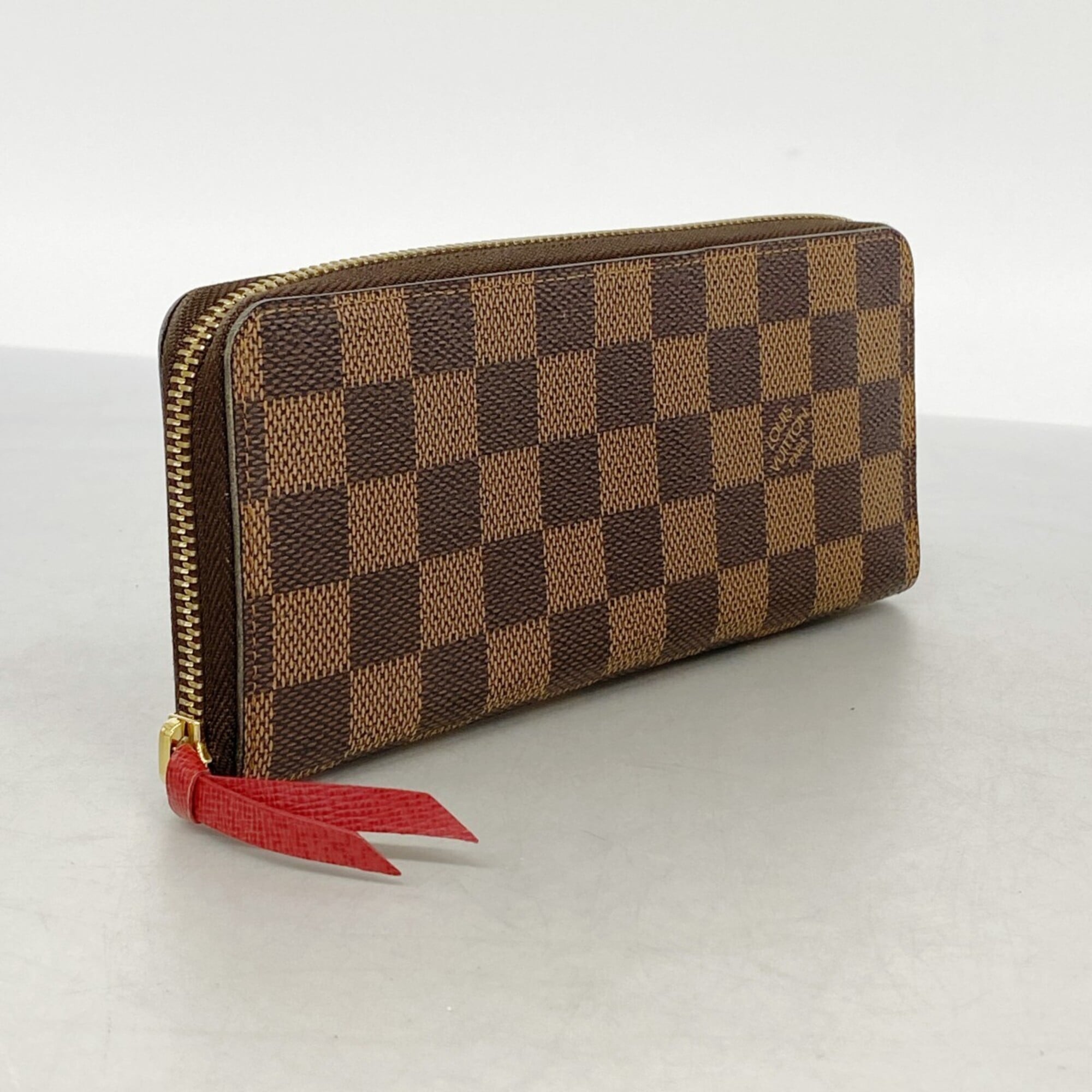 Louis Vuitton Cerise Ebene Long Wallet (Bi-Fold) (Pre-Owned)
