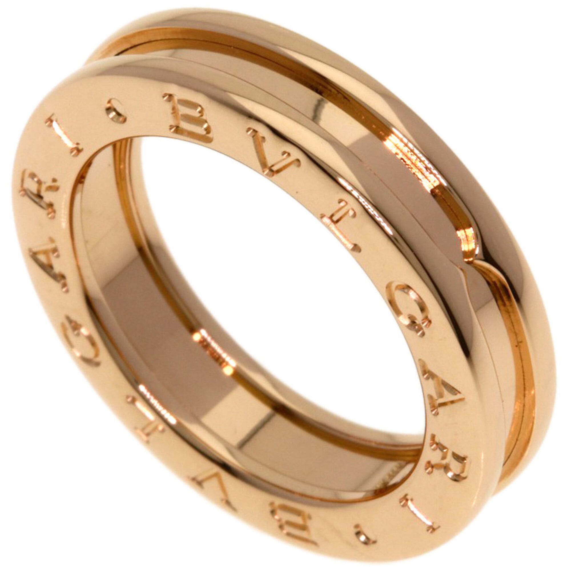 Bvlgari B.Zero1 Pink Gold (18K) Band Ring (Pre-Owned)
