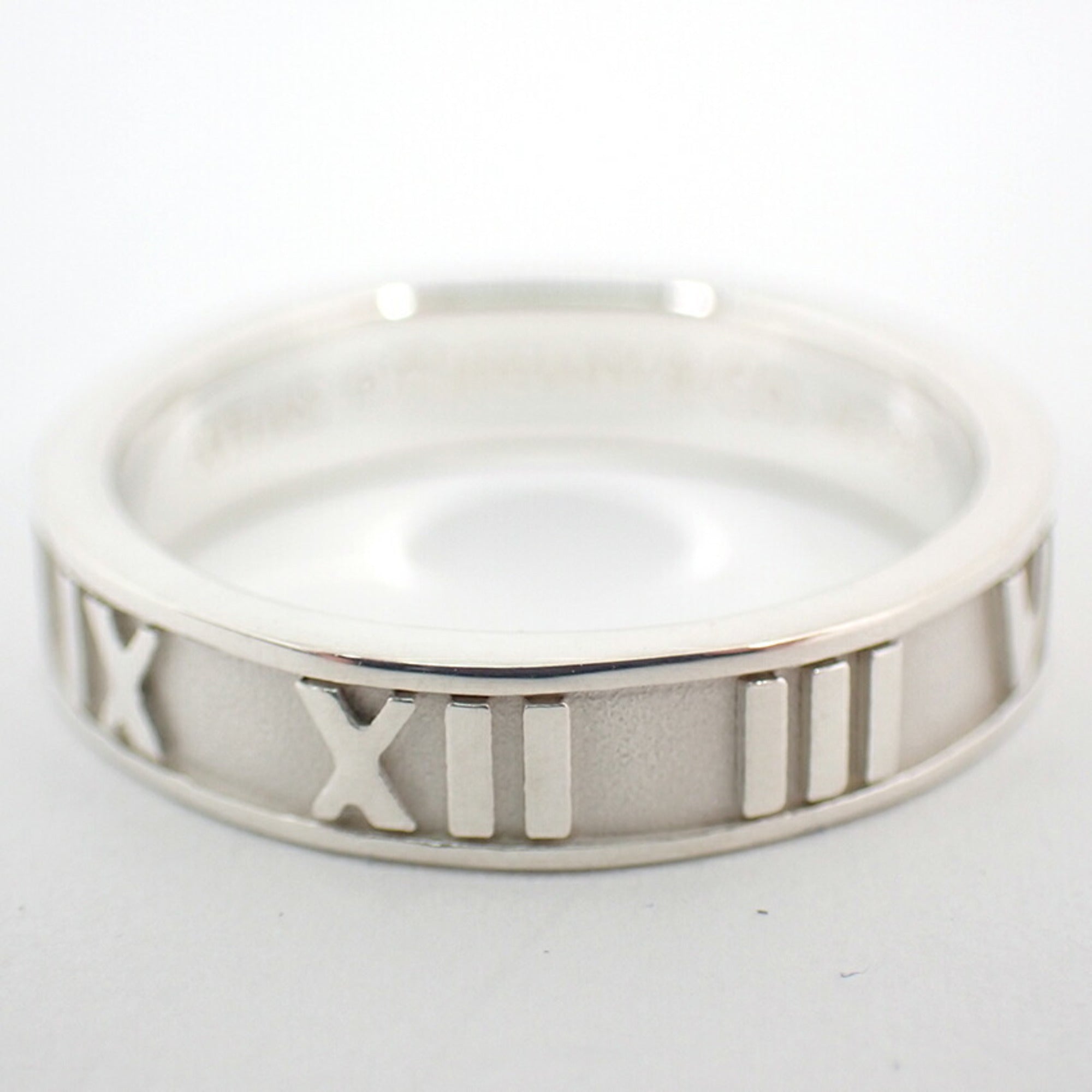 Tiffany Sterling Silver 925 Band Ring (Pre-Owned)
