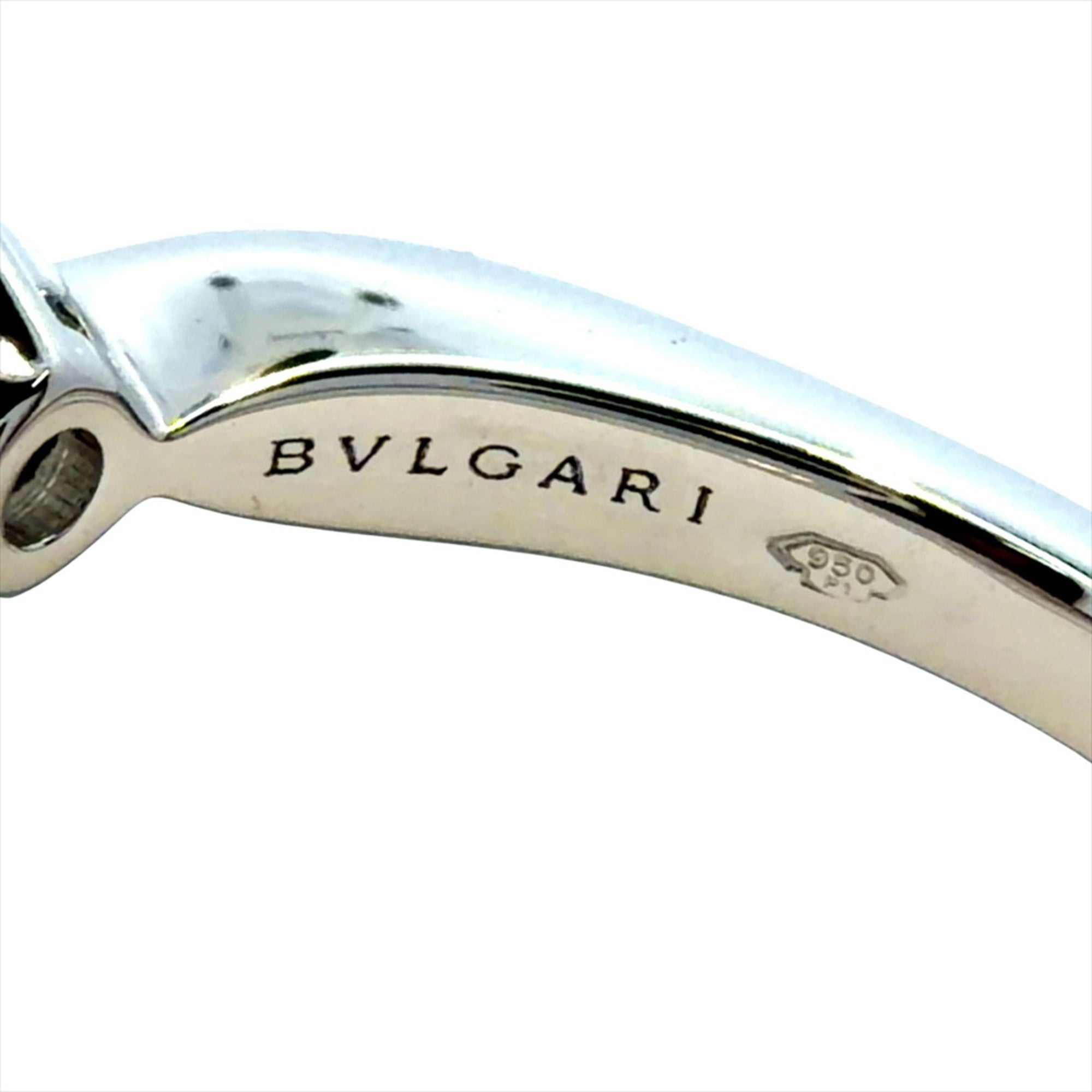 Bvlgari Platinum 950 Band Ring (Pre-Owned)