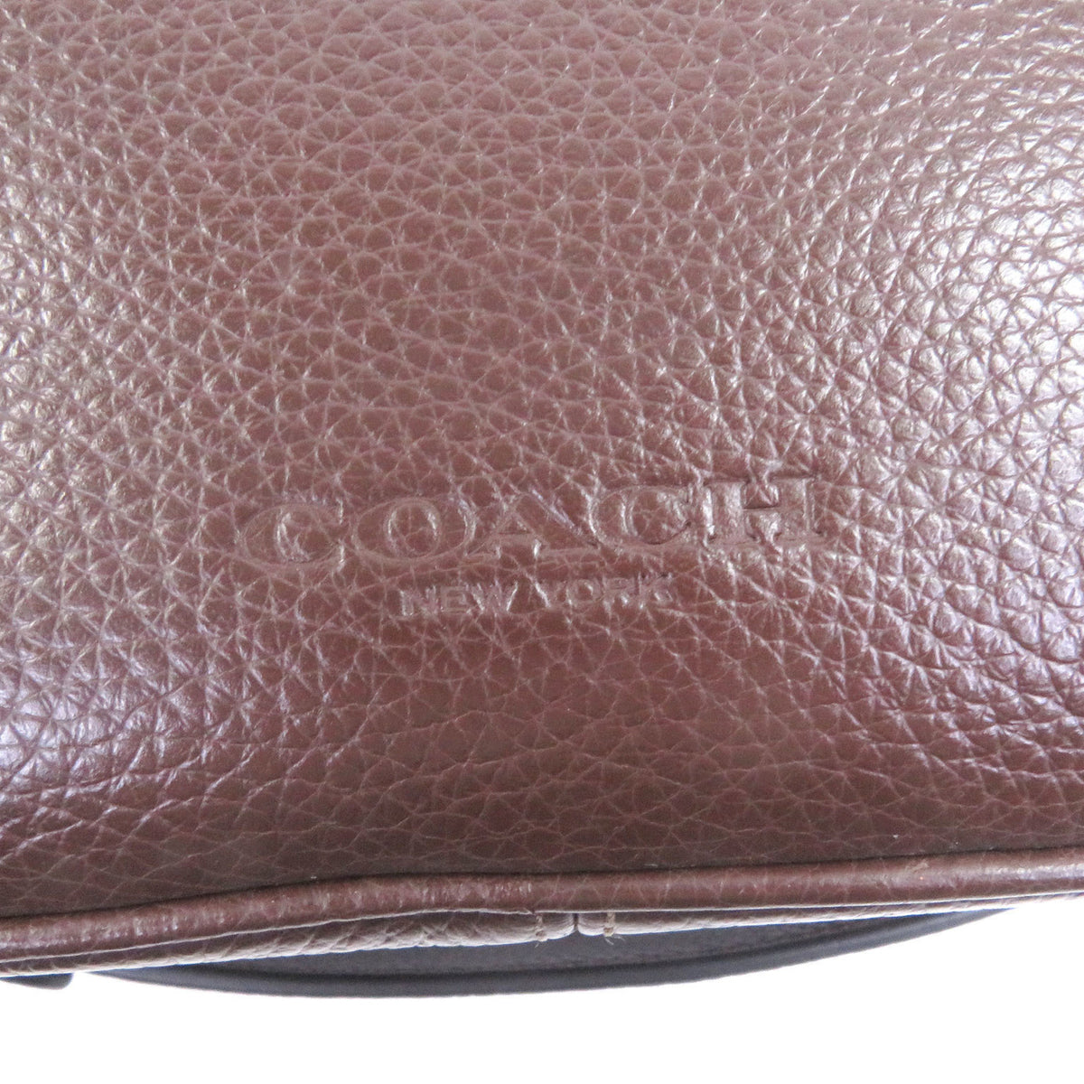 Coach Brown Leather Shoulder Bag (Pre-Owned)
