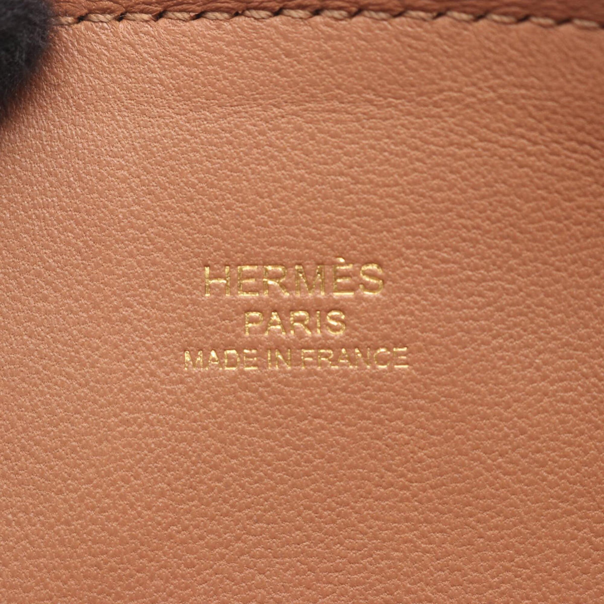 Hermes Brown Chevre Leather Handbag (Pre-Owned)