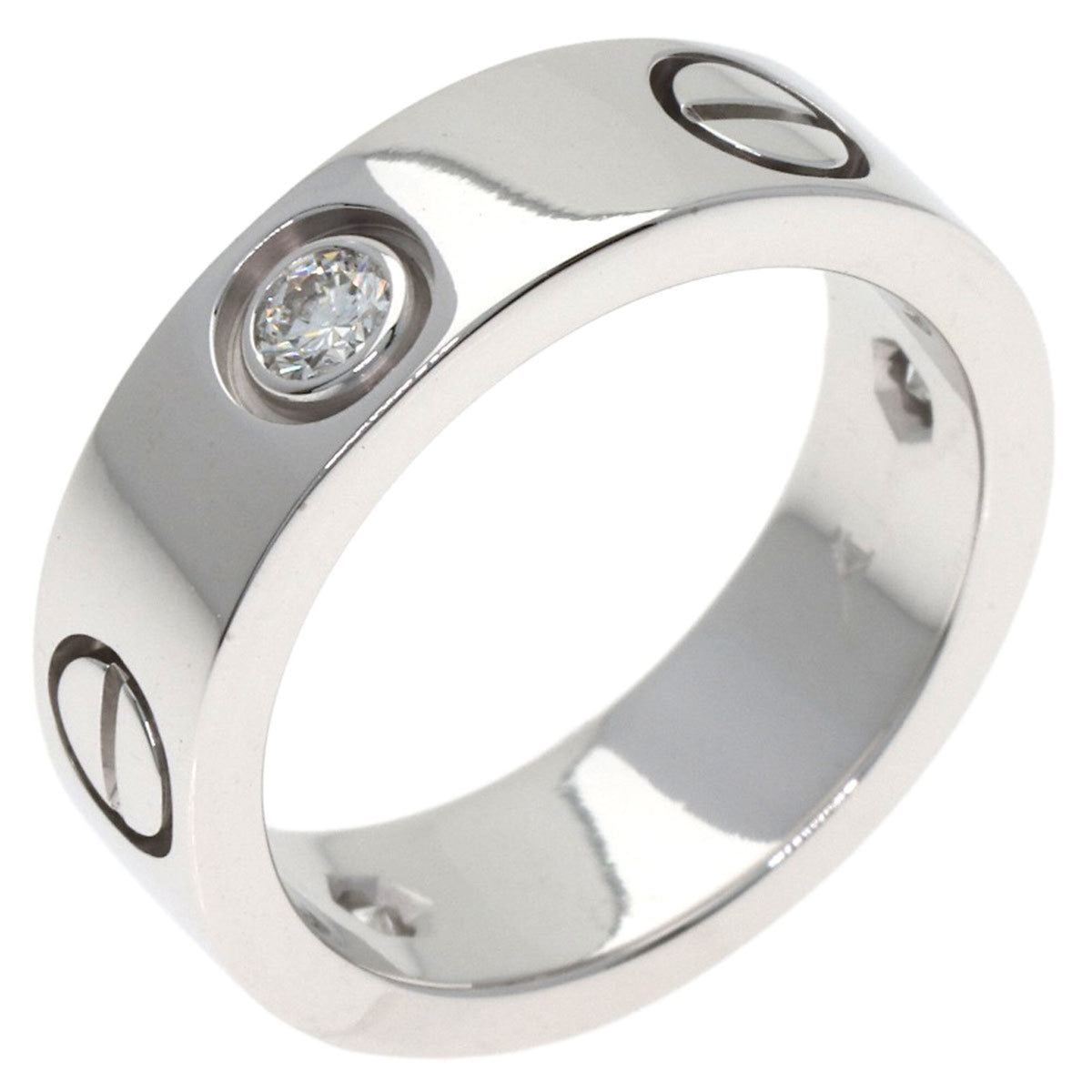 Cartier White Gold (18K) Band Ring (Pre-Owned)