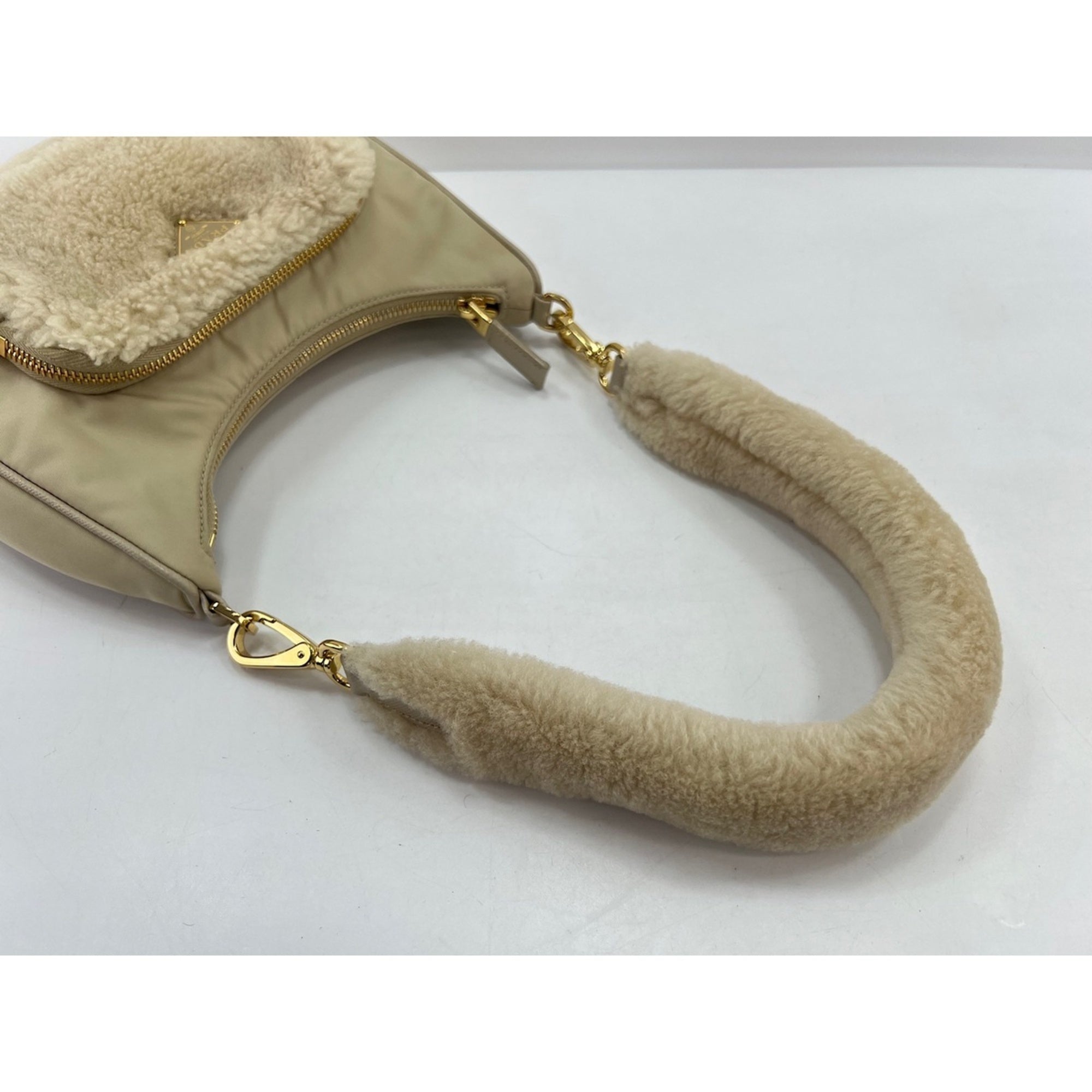 Prada Beige Shoulder Bag (Pre-Owned)