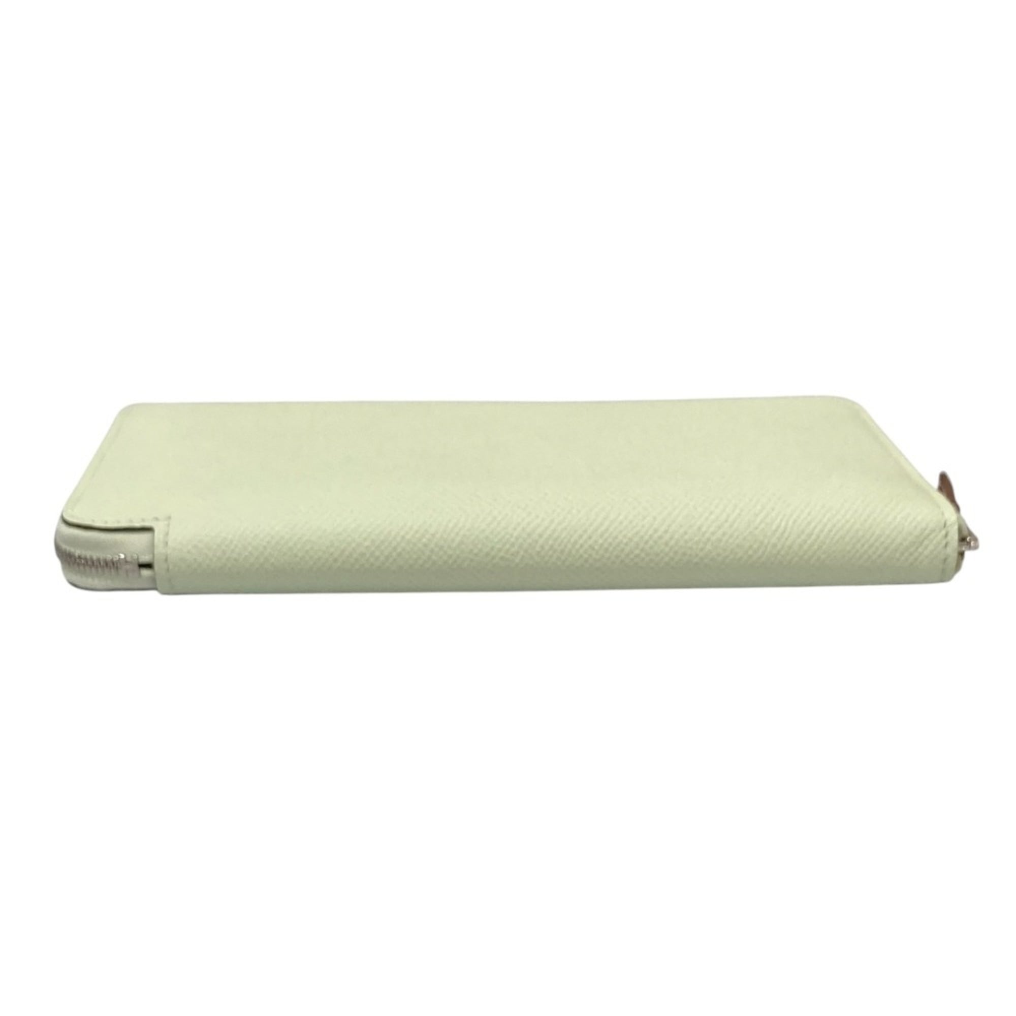 Hermes Silk'in Jaune Epsom Leather Long Wallet (Bi-Fold) (Pre-Owned)