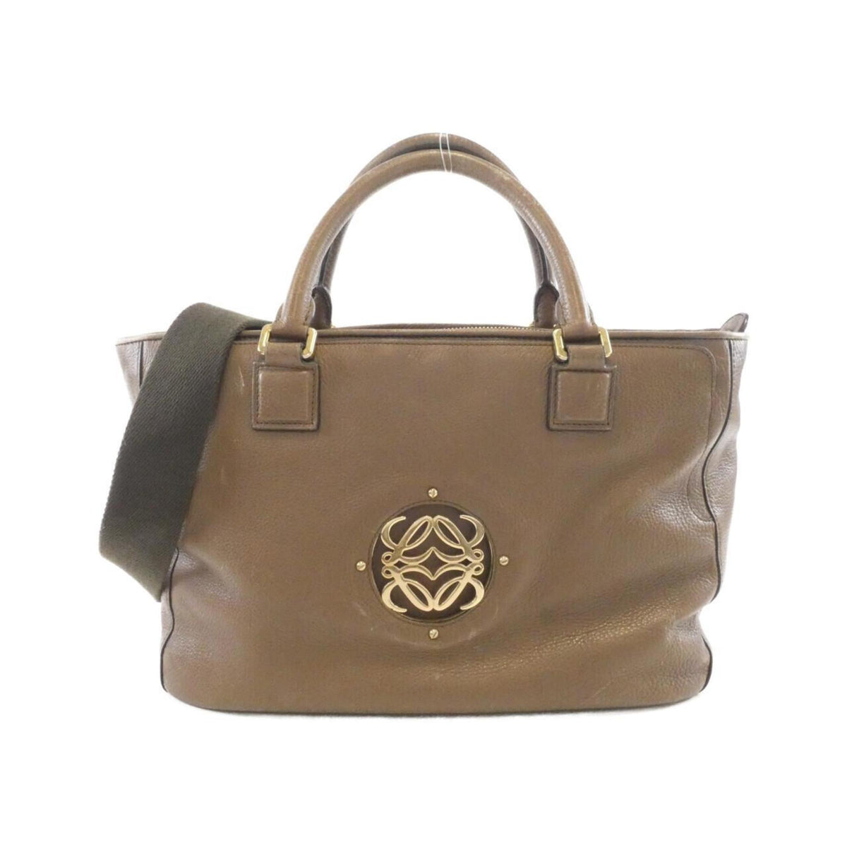 Loewe Brown Leather Handbag (Pre-Owned)