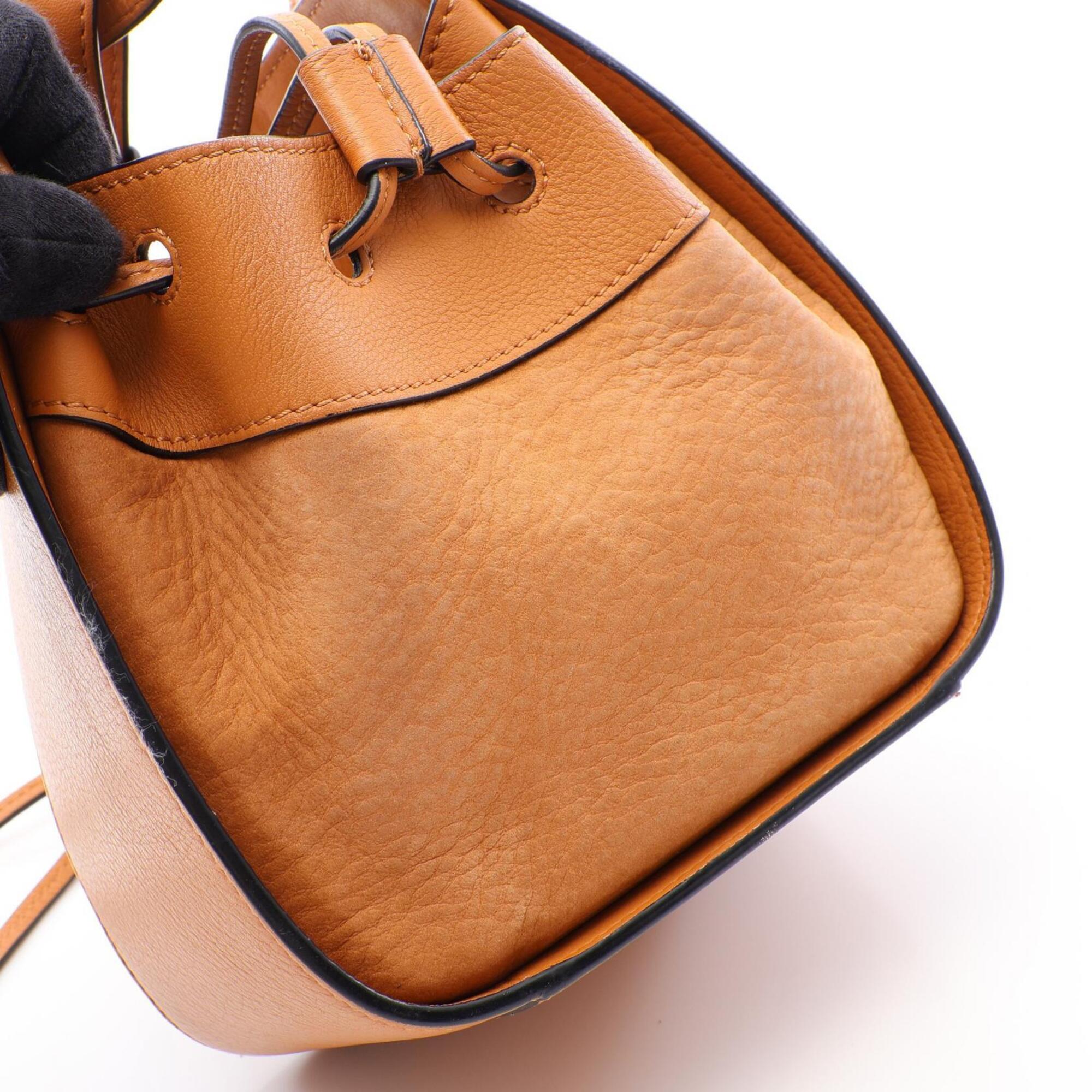 Loewe Hammock Brown Leather Handbag (Pre-Owned)