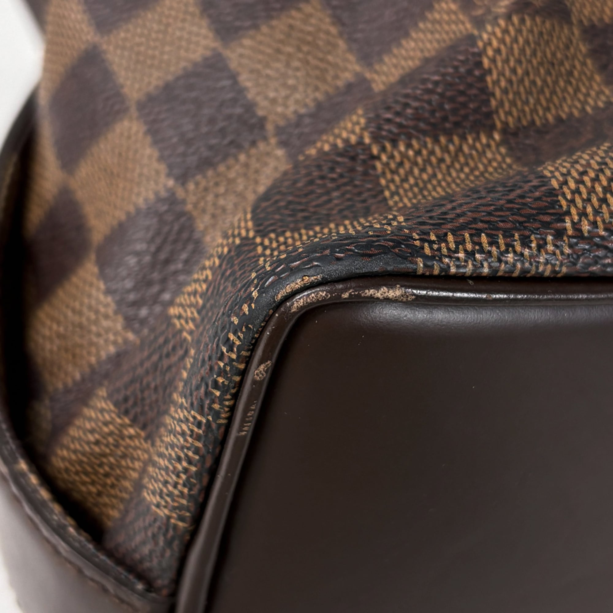 Louis Vuitton Brown Damier Canvas Galle Tote Bag (Pre-Owned)