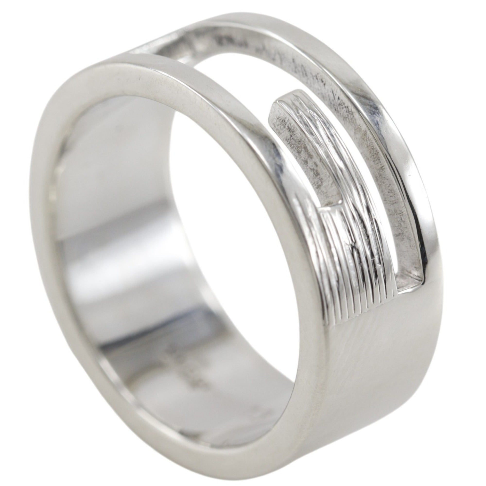 Gucci Silver 925 Band Ring (Pre-Owned)