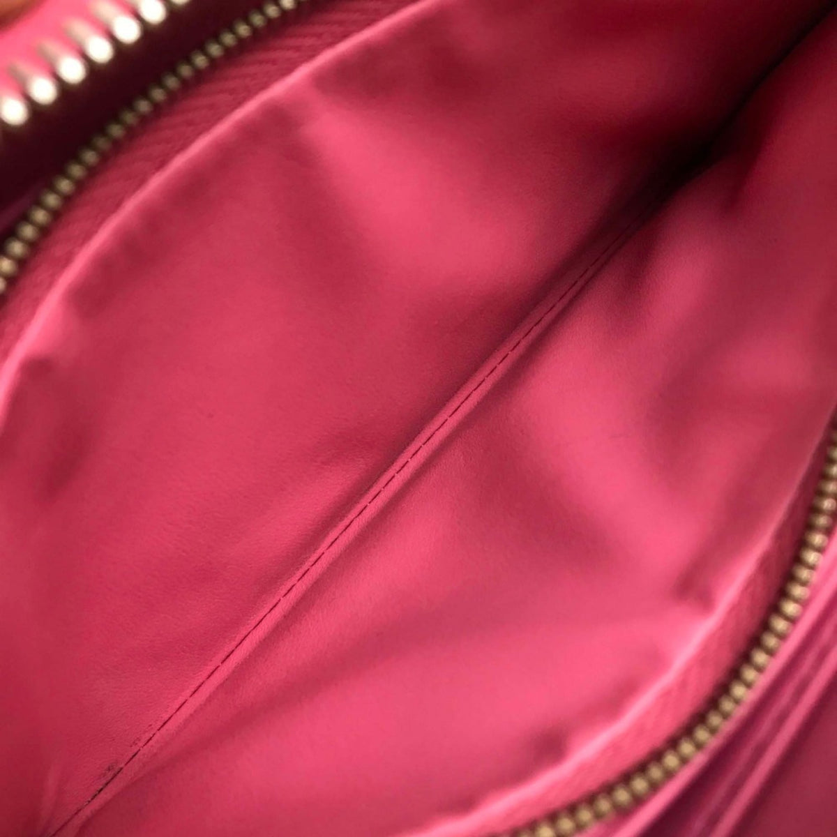 Louis Vuitton Pink Leather Long Wallet (Bi-Fold) (Pre-Owned)