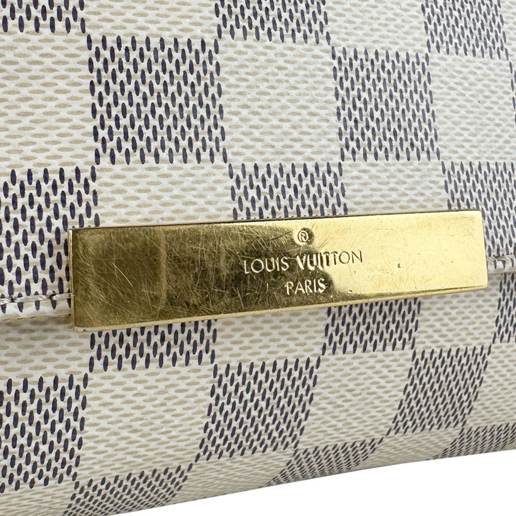 Louis Vuitton Damier Azur Damier Azur Handbag Shoulder Bag (Pre-Owned)