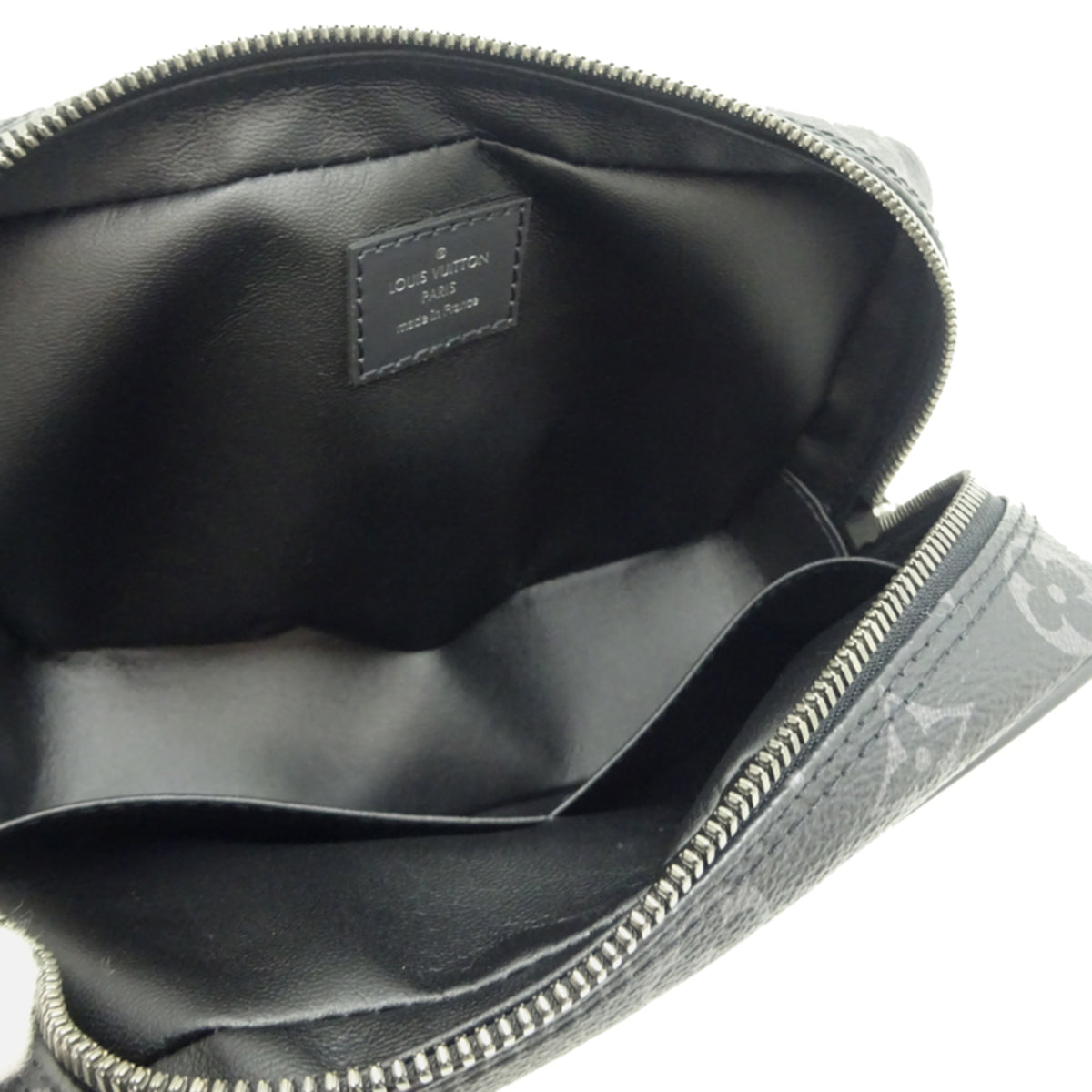 Louis Vuitton Black Monogram Eclipse Clutch Bag (Pre-Owned)