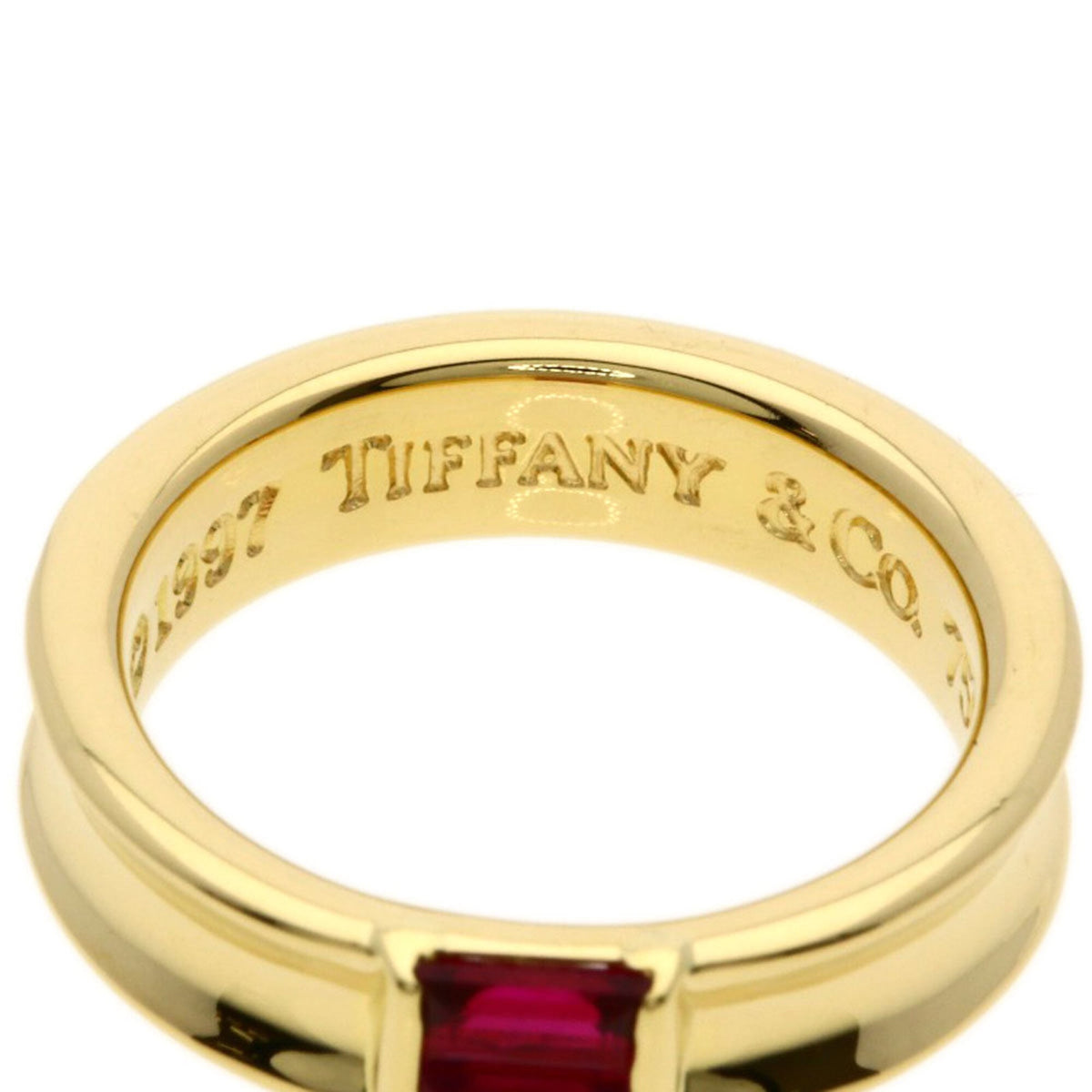 Tiffany Yellow Gold (18K) Band Ring (Pre-Owned)