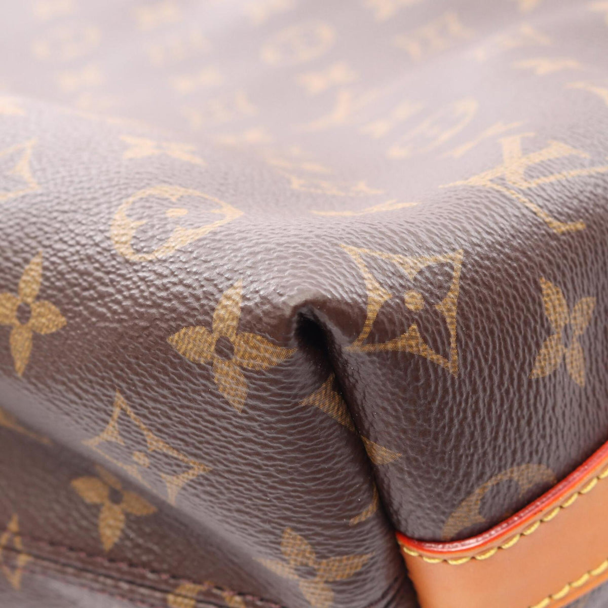 Louis Vuitton Brown Monogram Monogram Leather Handbag Shoulder Bag (Pre-Owned)